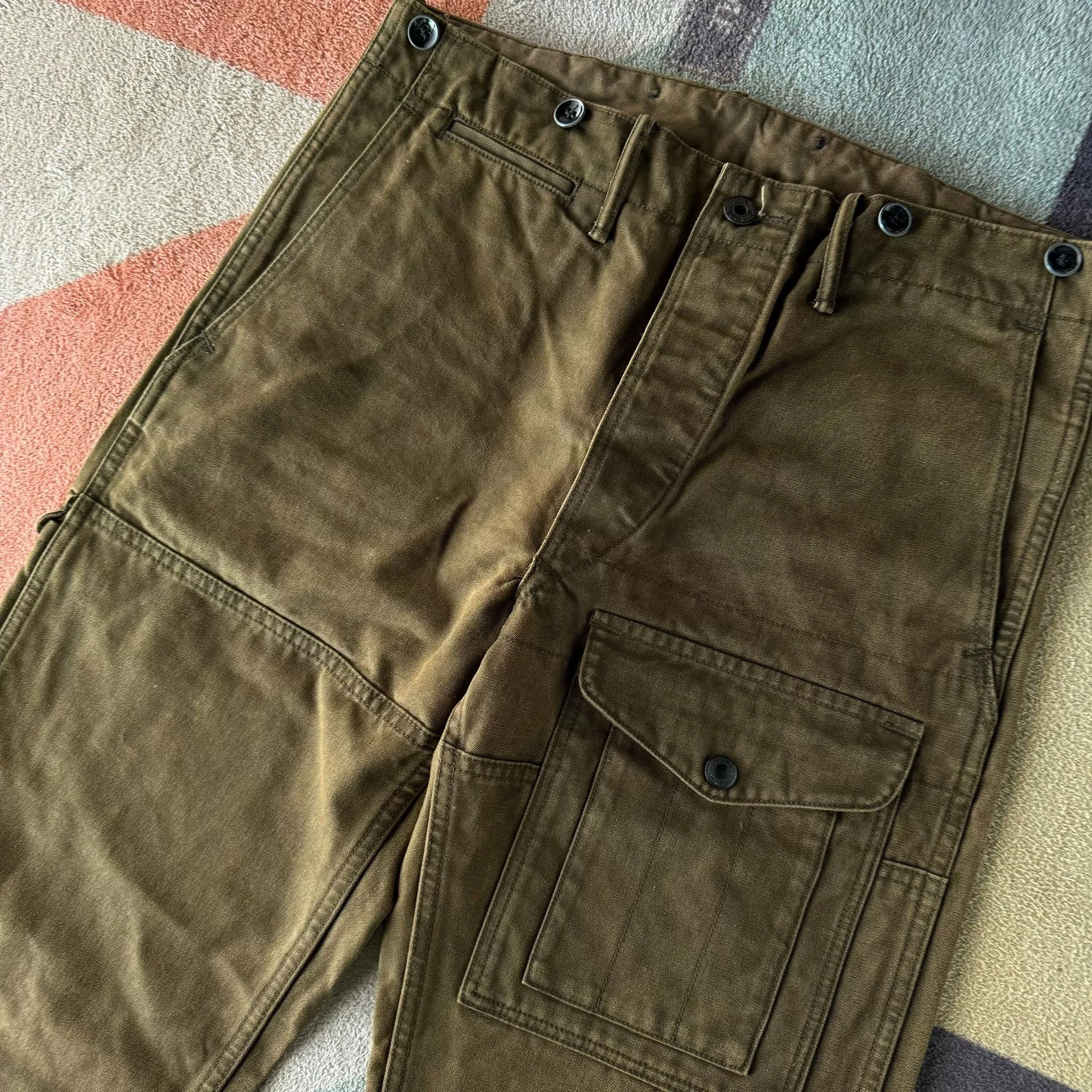 RRL Ralph Lauren RRL Canvas Cargo Pants Size US 29 - 2 Thumbnail