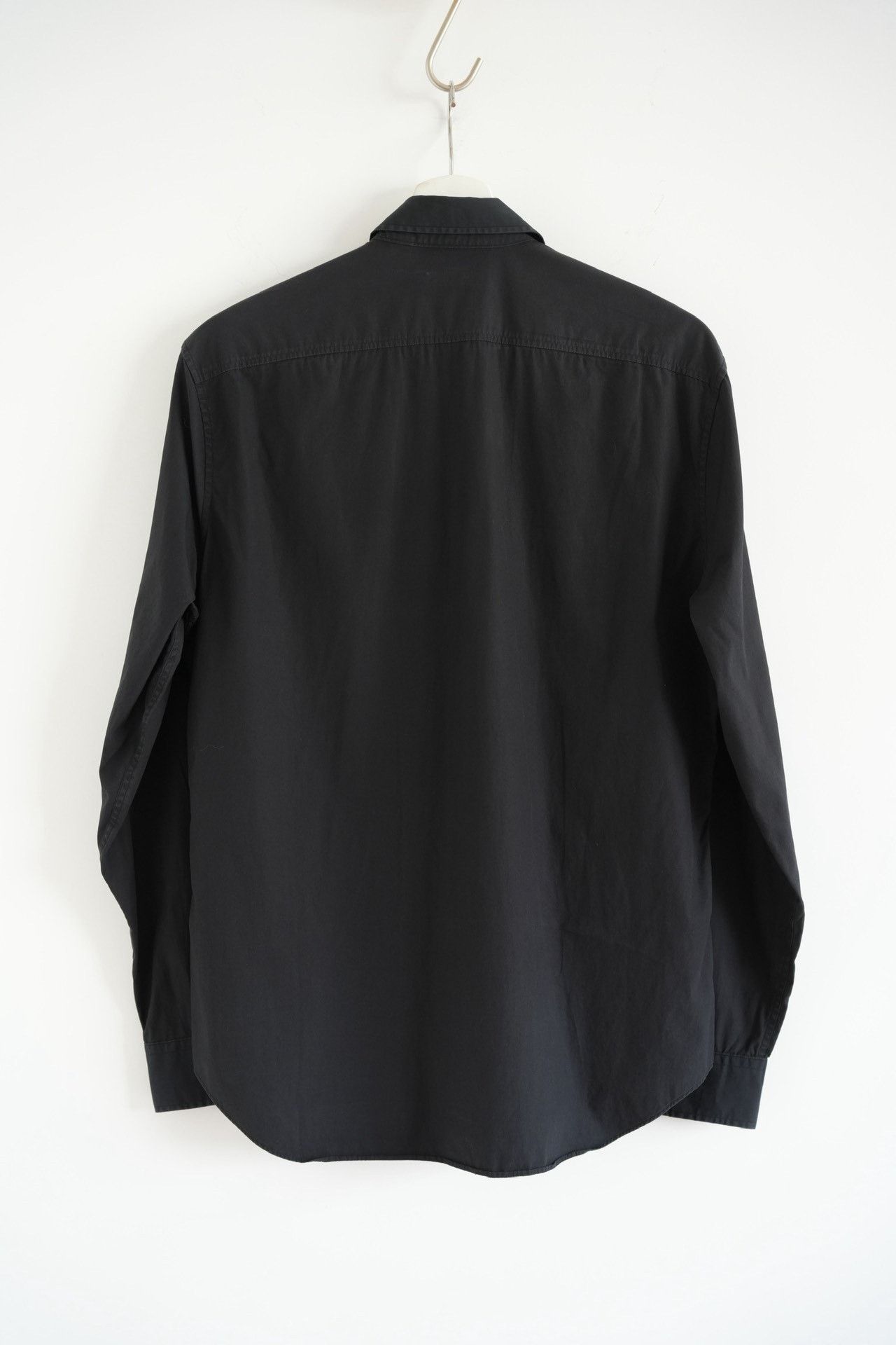 Burberry Burberry Check Panel Black Shirt Size US M / EU 48-50 / 2 - 2 Thumbnail