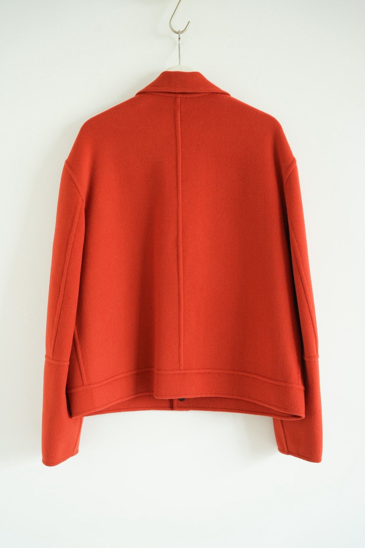AMI Ami Orange Double Pocket Wool Jacket Size US M / EU 48-50 / 2 - 2 Thumbnail