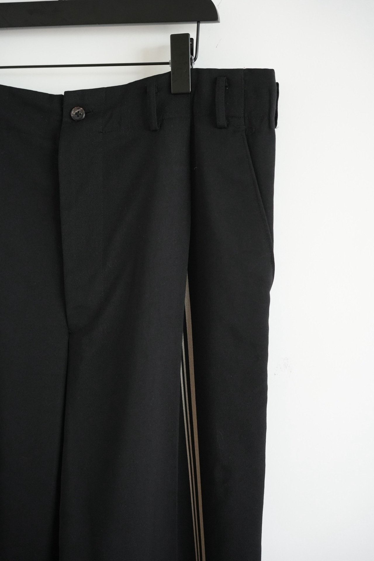 Yohji Yamamoto Yohji Yamamoto 86AW Diagonal Stripe Trousers Size US 30 / EU 46 - 4 Thumbnail
