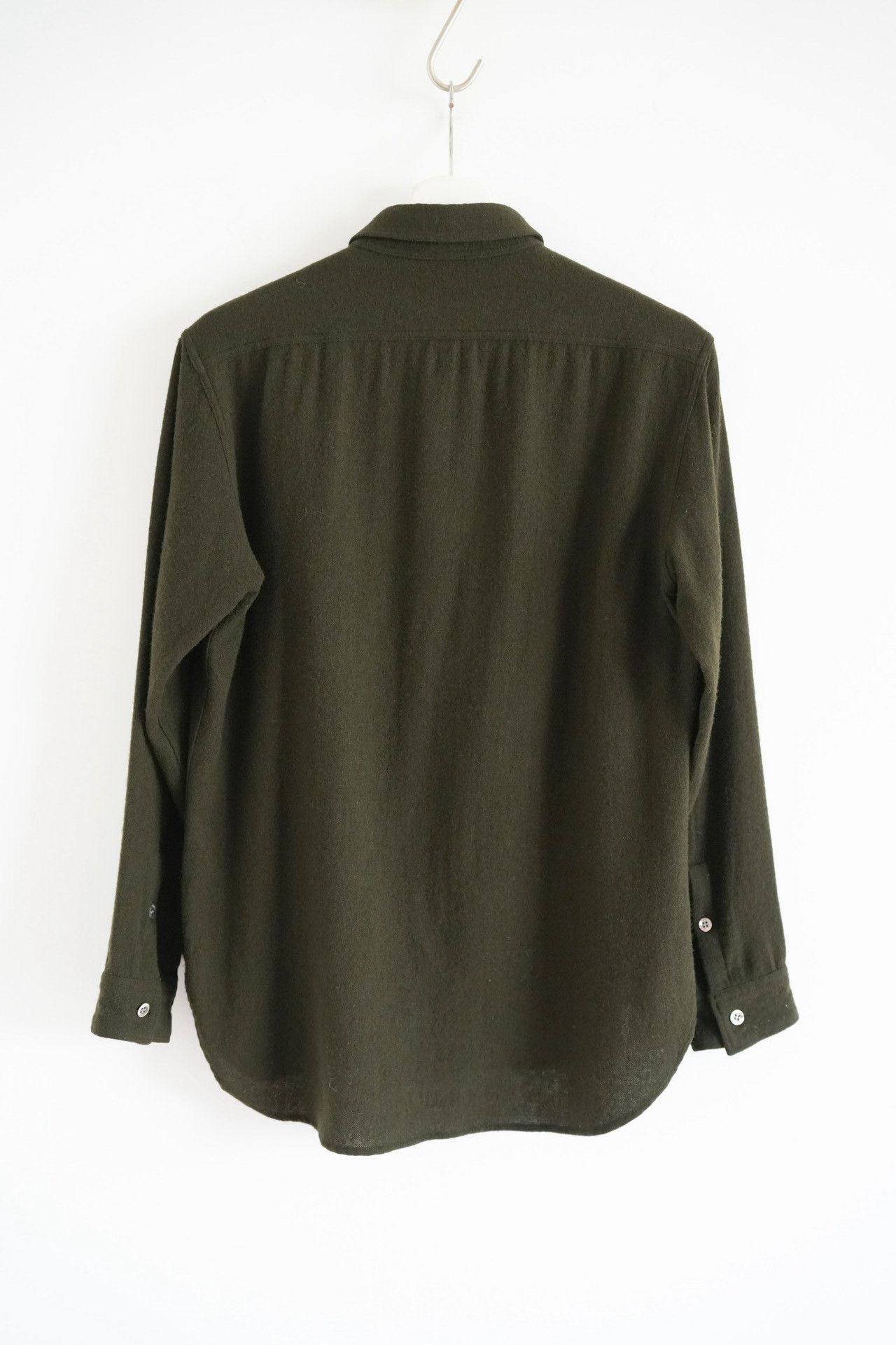 Y's for Men Yohji Yamamoto 00s Red Label Wool Shirt Size US M / EU 48-50 / 2 - 2 Thumbnail