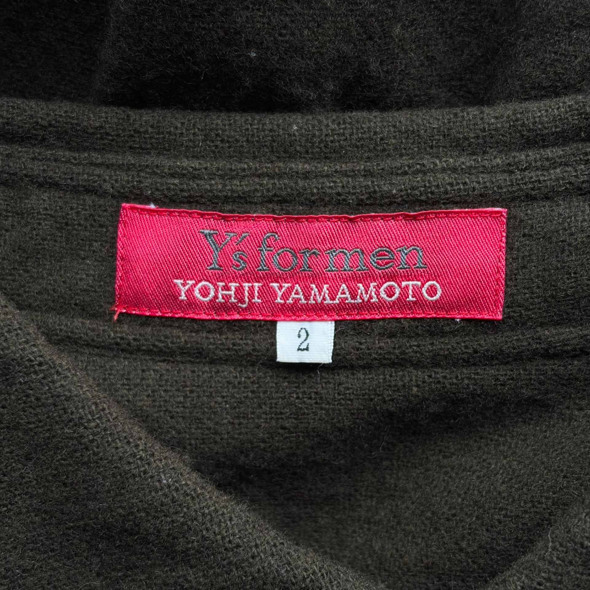 Y's for Men Yohji Yamamoto 00s Red Label Wool Shirt Size US M / EU 48-50 / 2 - 5 Thumbnail