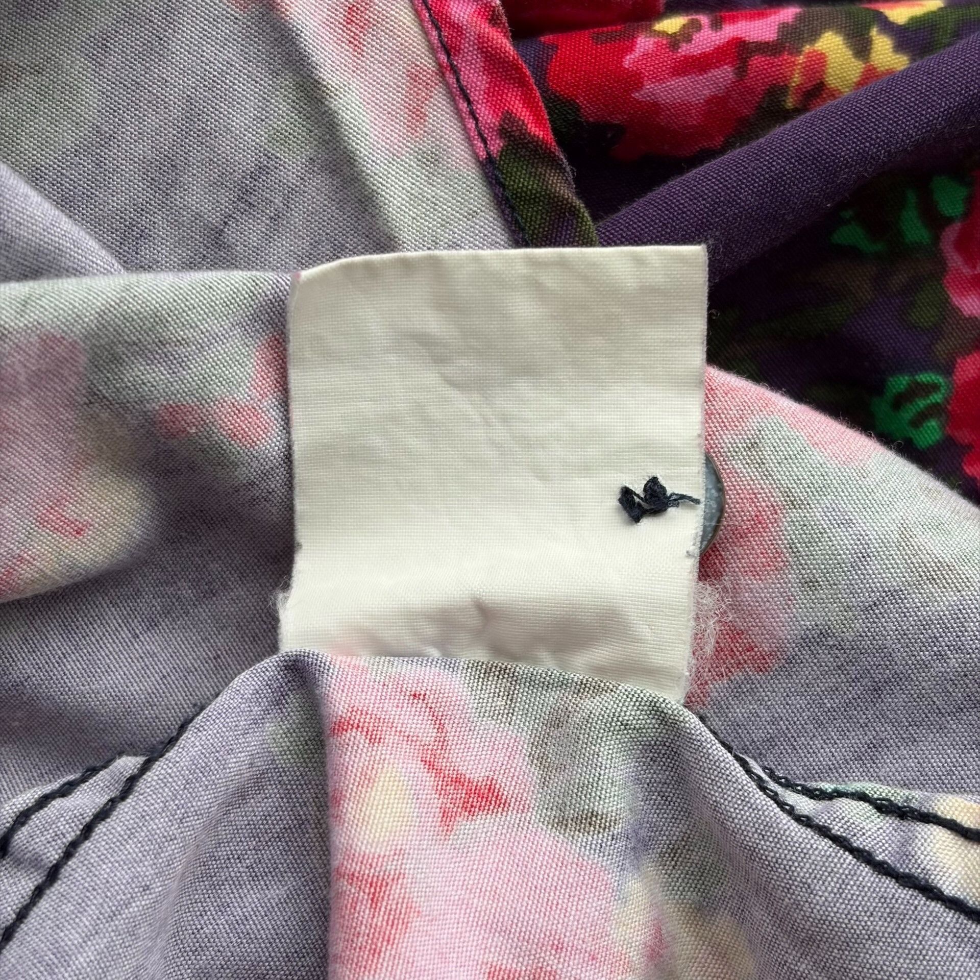 Y's for Men Yohji Yamamoto 90s Rose Print Shirt Size US M / EU 48-50 / 2 - 8 Thumbnail