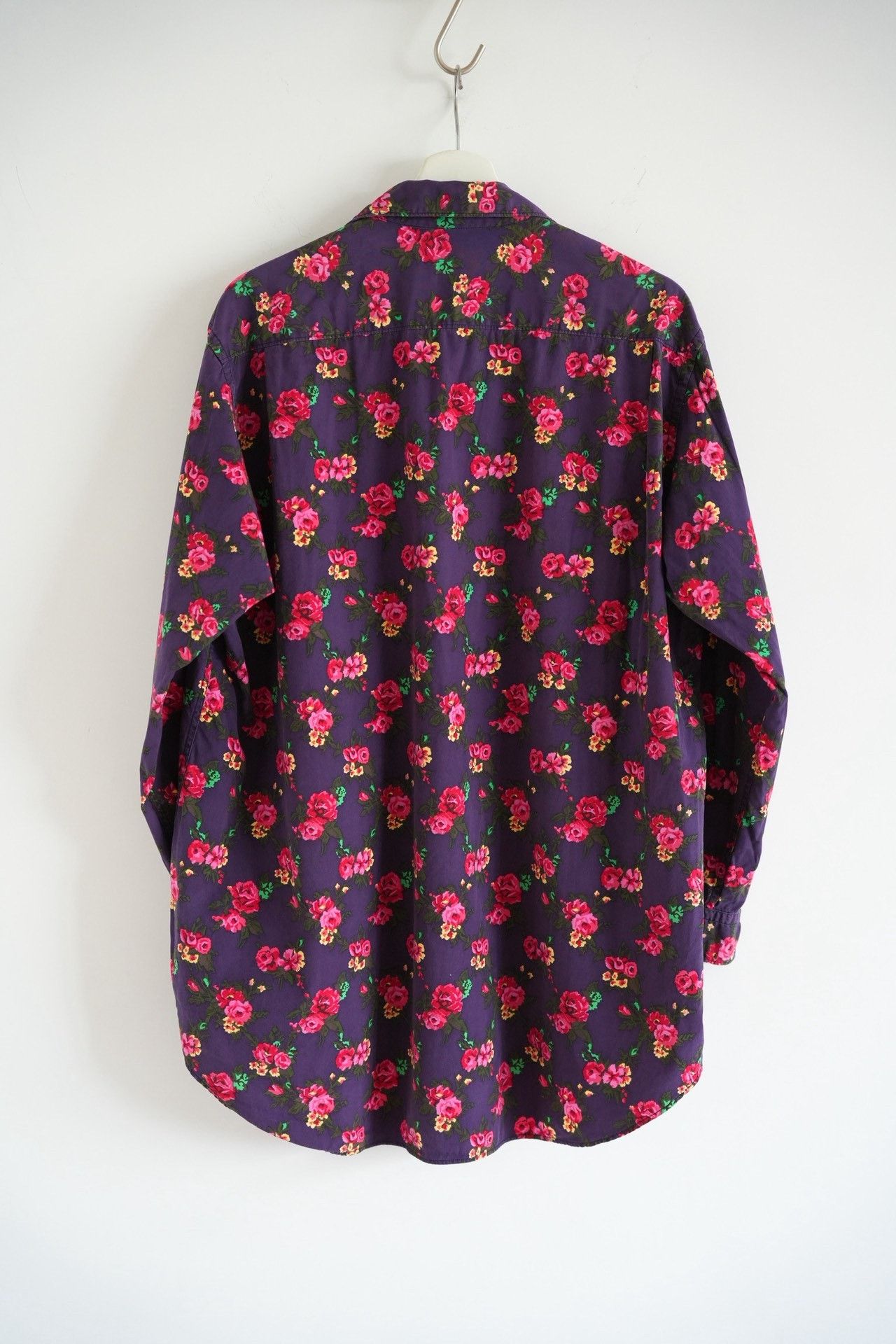 Y's for Men Yohji Yamamoto 90s Rose Print Shirt Size US M / EU 48-50 / 2 - 2 Thumbnail