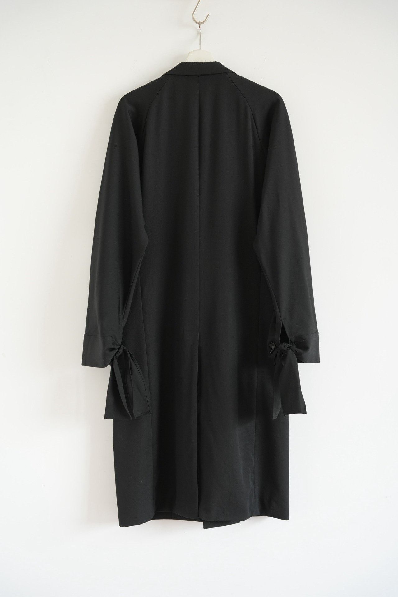 Yohji Yamamoto Yohji Yamamoto 24SS Strapped Sleeve Wool Coat Size US M / EU 48-50 / 2 - 2 Thumbnail