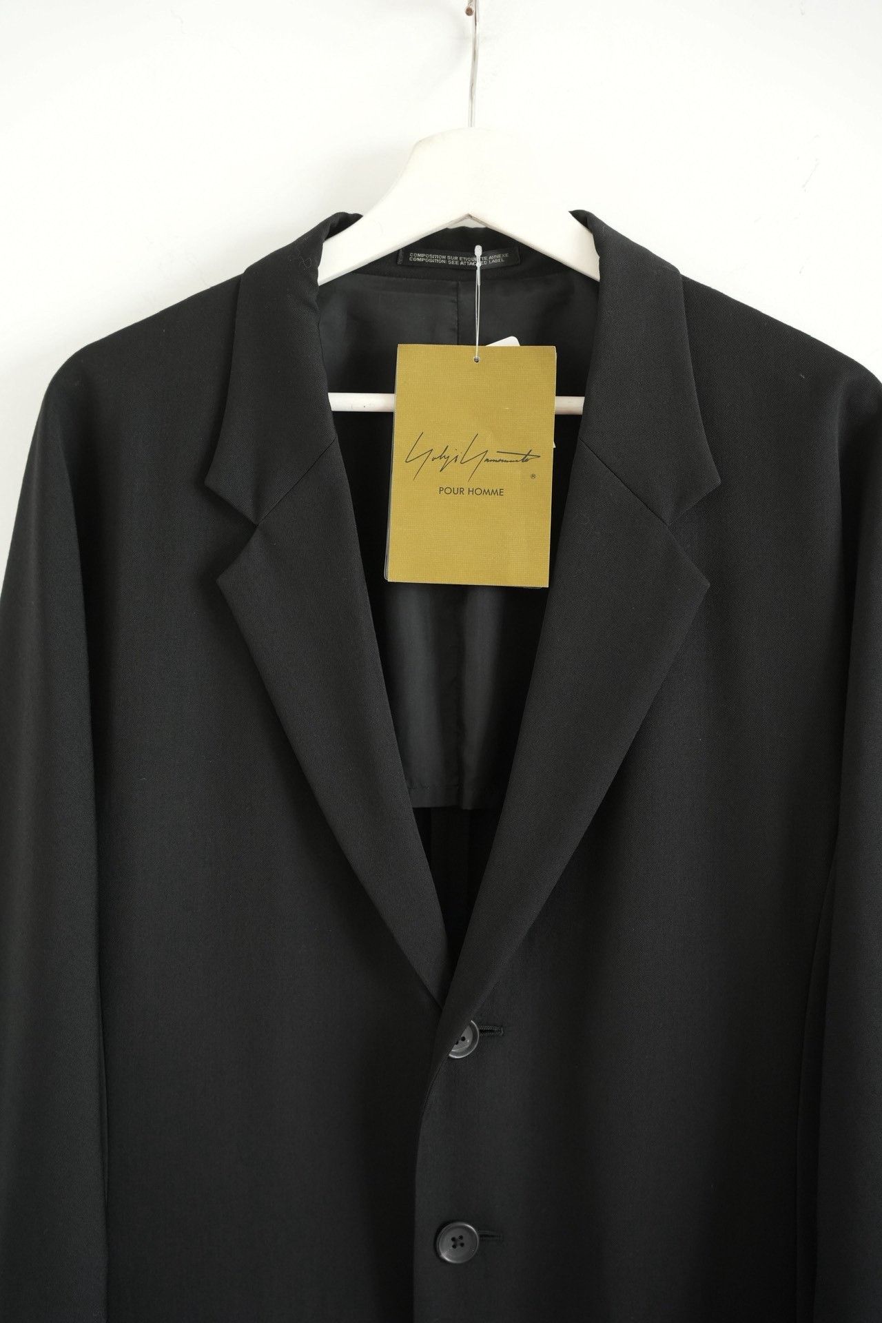 Yohji Yamamoto Yohji Yamamoto 24SS Strapped Sleeve Wool Coat Size US M / EU 48-50 / 2 - 3 Thumbnail