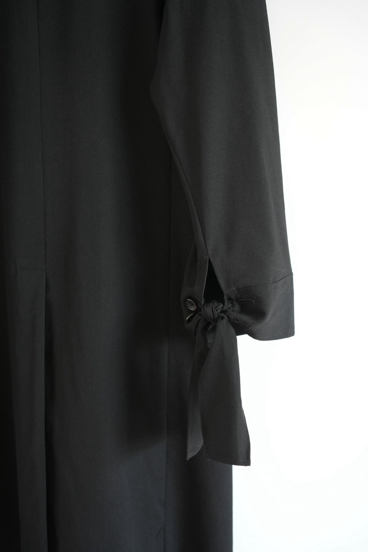 Yohji Yamamoto Yohji Yamamoto 24SS Strapped Sleeve Wool Coat Size US M / EU 48-50 / 2 - 4 Thumbnail