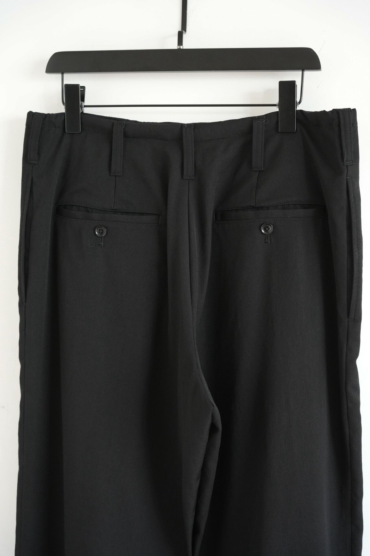 Yohji Yamamoto Yohji Yamamoto 17AW Classic Drawstring Wool Pants Size US 26 / EU 42 - 4 Thumbnail