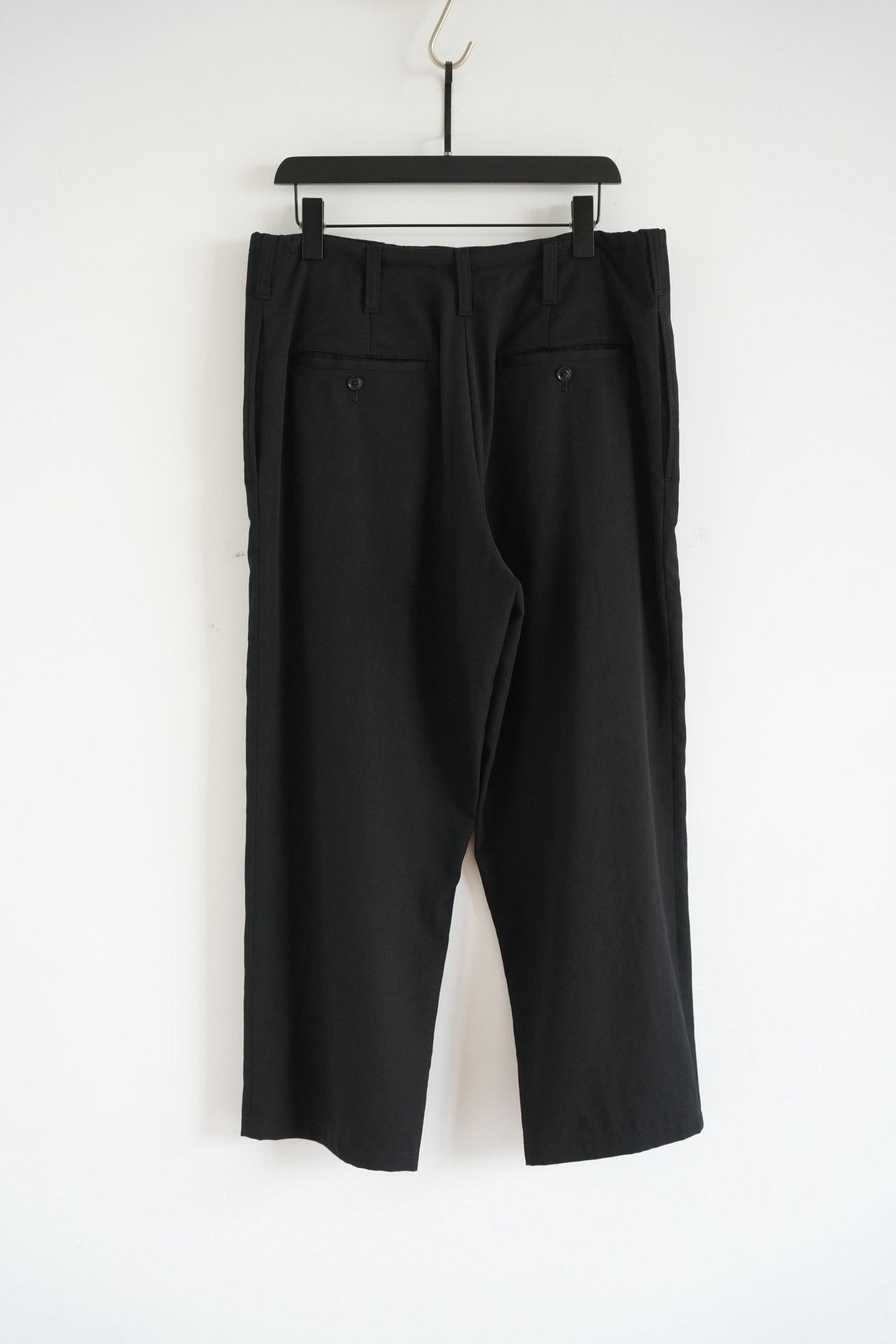 Yohji Yamamoto Yohji Yamamoto 17AW Classic Drawstring Wool Pants Size US 26 / EU 42 - 2 Thumbnail