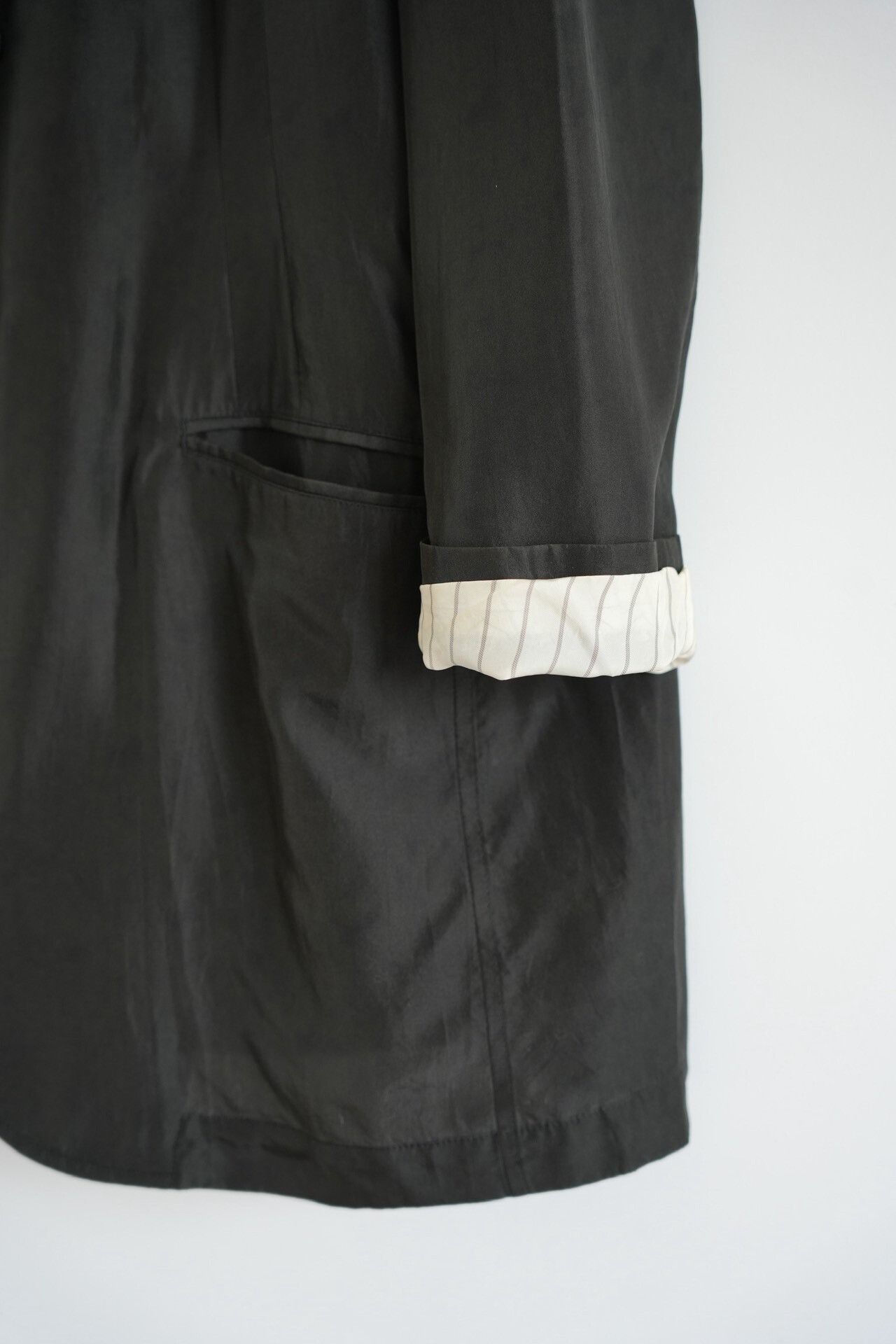 Yohji Yamamoto Yohji Yamamoto 18SS Silk Blazer Size US L / EU 52-54 / 3 - 5 Thumbnail