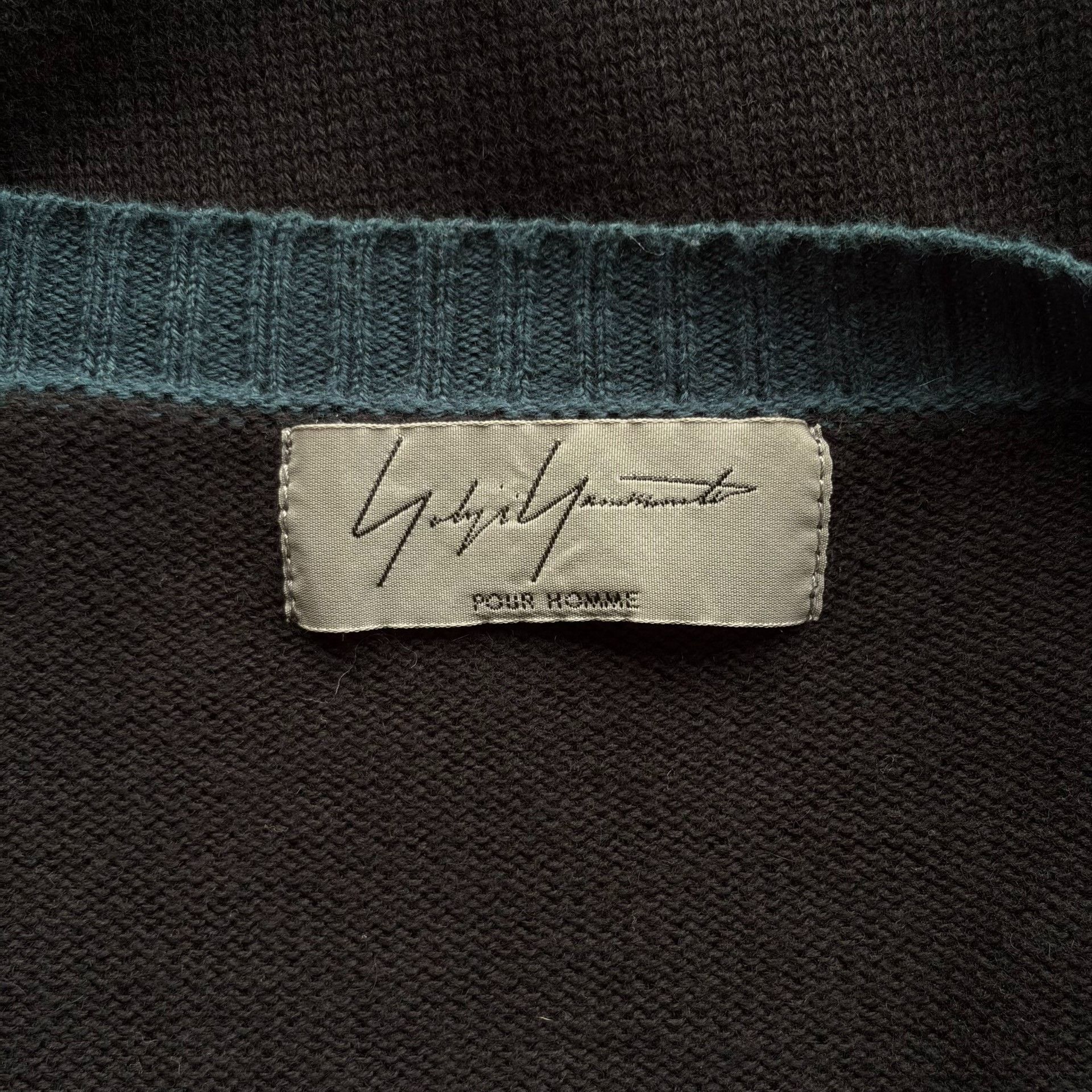 Yohji Yamamoto Yohji Yamamoto 11SS Block Color Cardigan Size US L / EU 52-54 / 3 - 7 Thumbnail
