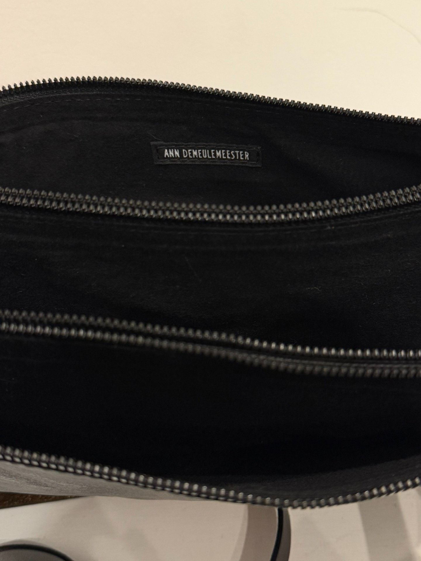 Ann Demeulemeester Ann Demeulemeester Three-Layer Black Gold Crossbody Size ONE SIZE - 3 Thumbnail