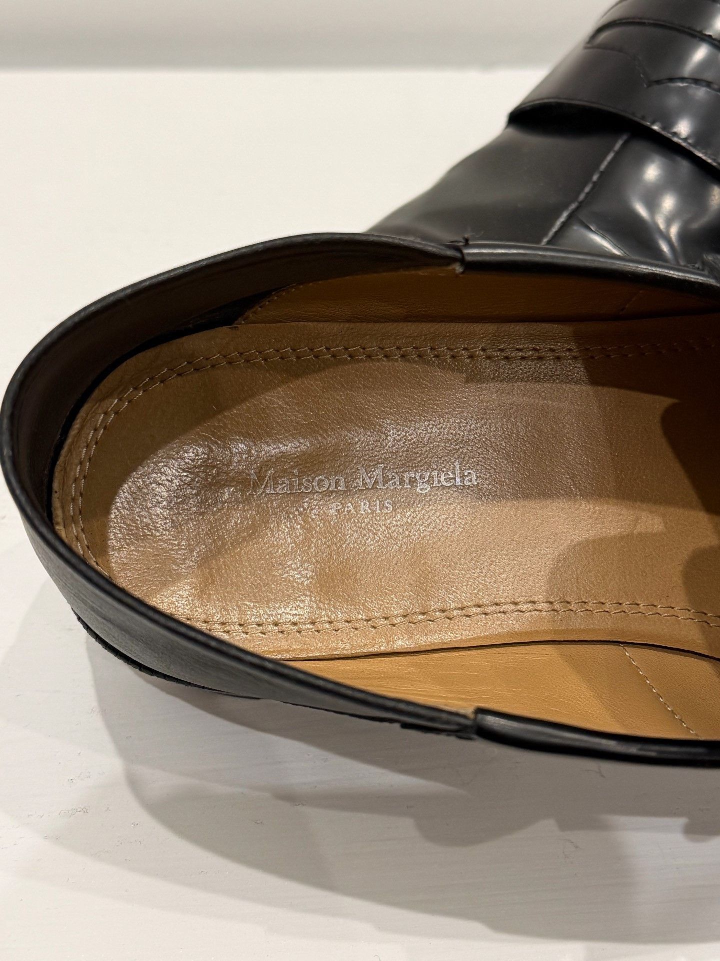 Maison Margiela Maison Margiela Tabi Leather Loafers Size US 7 / IT 37 - 5 Thumbnail