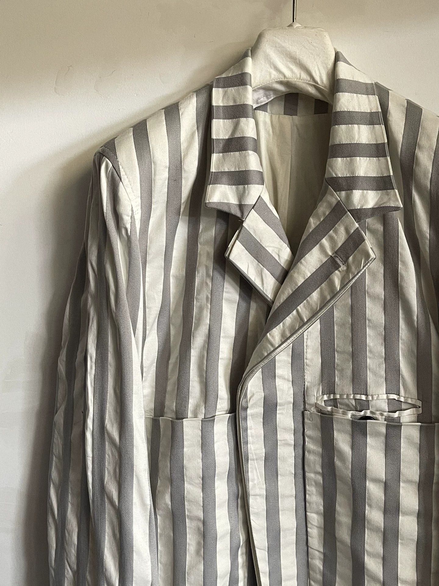 Ann Demeulemeester Ann Demeulemeester Striped Blazer Size XS / US 0-2 / IT 36-38 - 3 Thumbnail