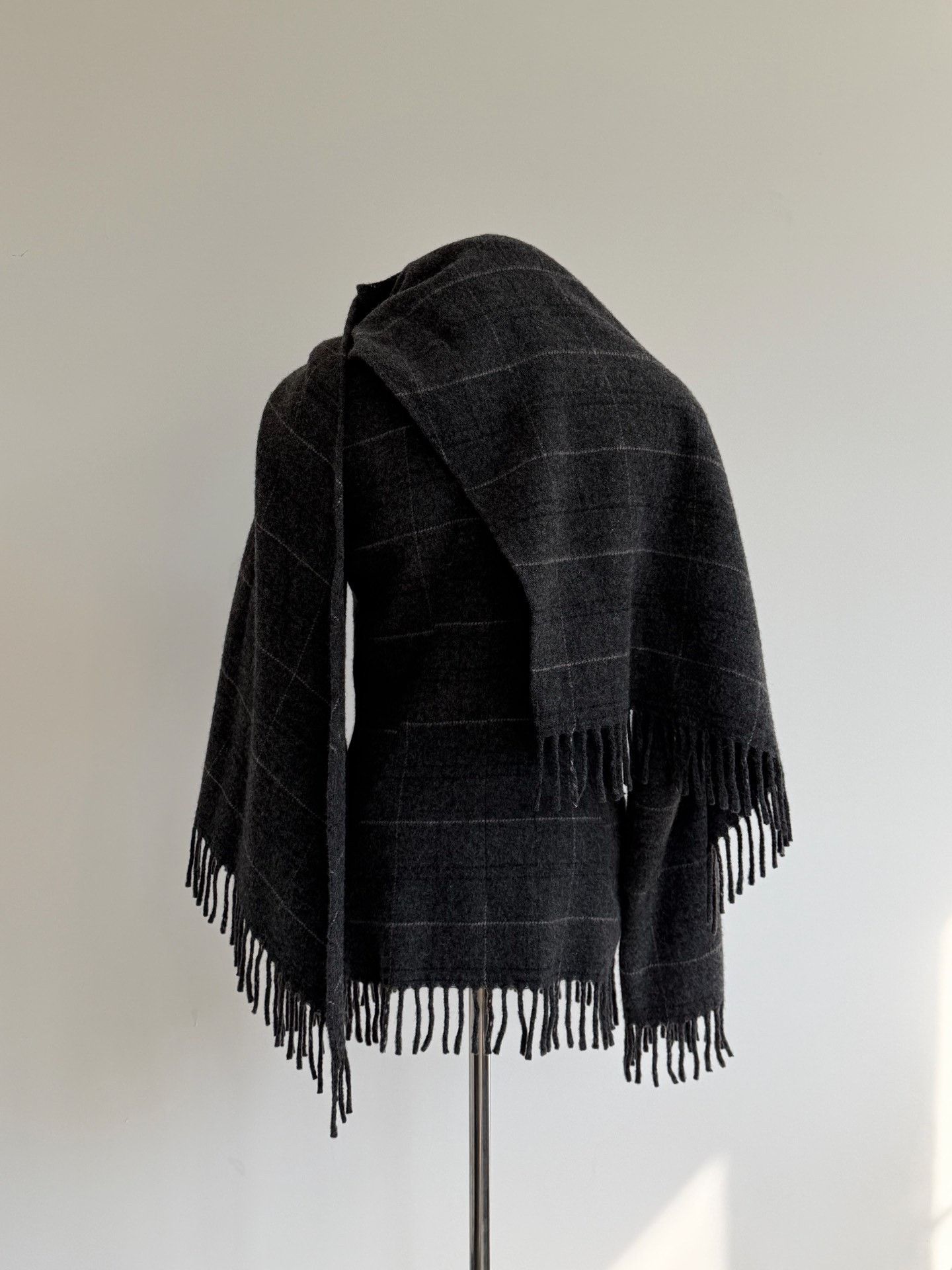 Alexander McQueen Alexander McQueen 1999 AW Overlook Wool Coat Size US XXS / EU 40 - 7 Thumbnail