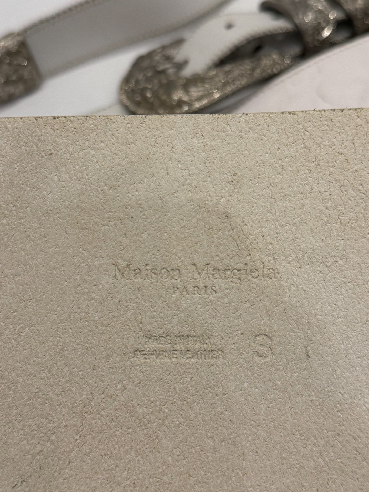 Maison Margiela Maison Margiela Eagle Carved Belt Size ONE SIZE - 8 Thumbnail