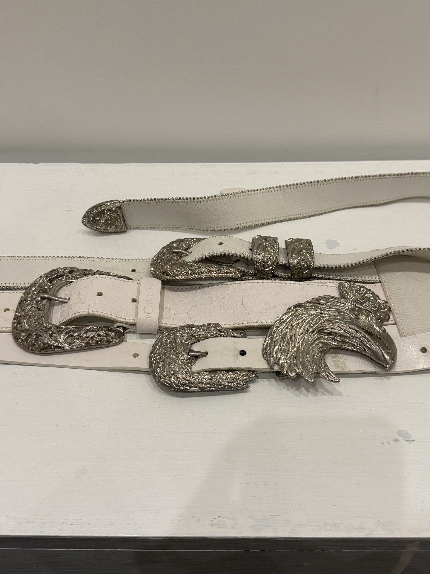 Maison Margiela Maison Margiela Eagle Carved Belt Size ONE SIZE - 5 Thumbnail