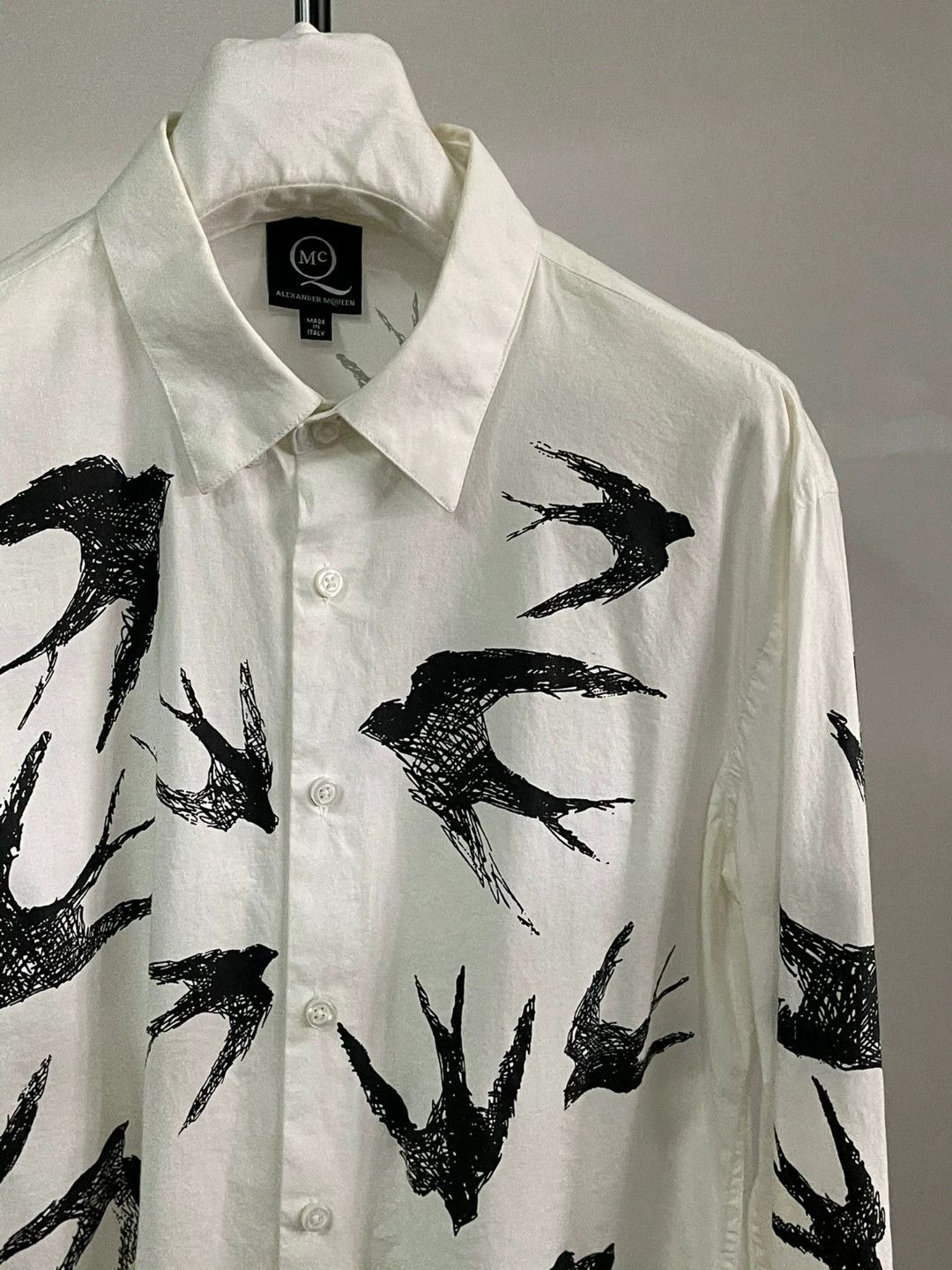 McQ Alexander McQueen Alexander McQueen Swallow Shirt Jacket Size US M / EU 48-50 / 2 - 6 Thumbnail