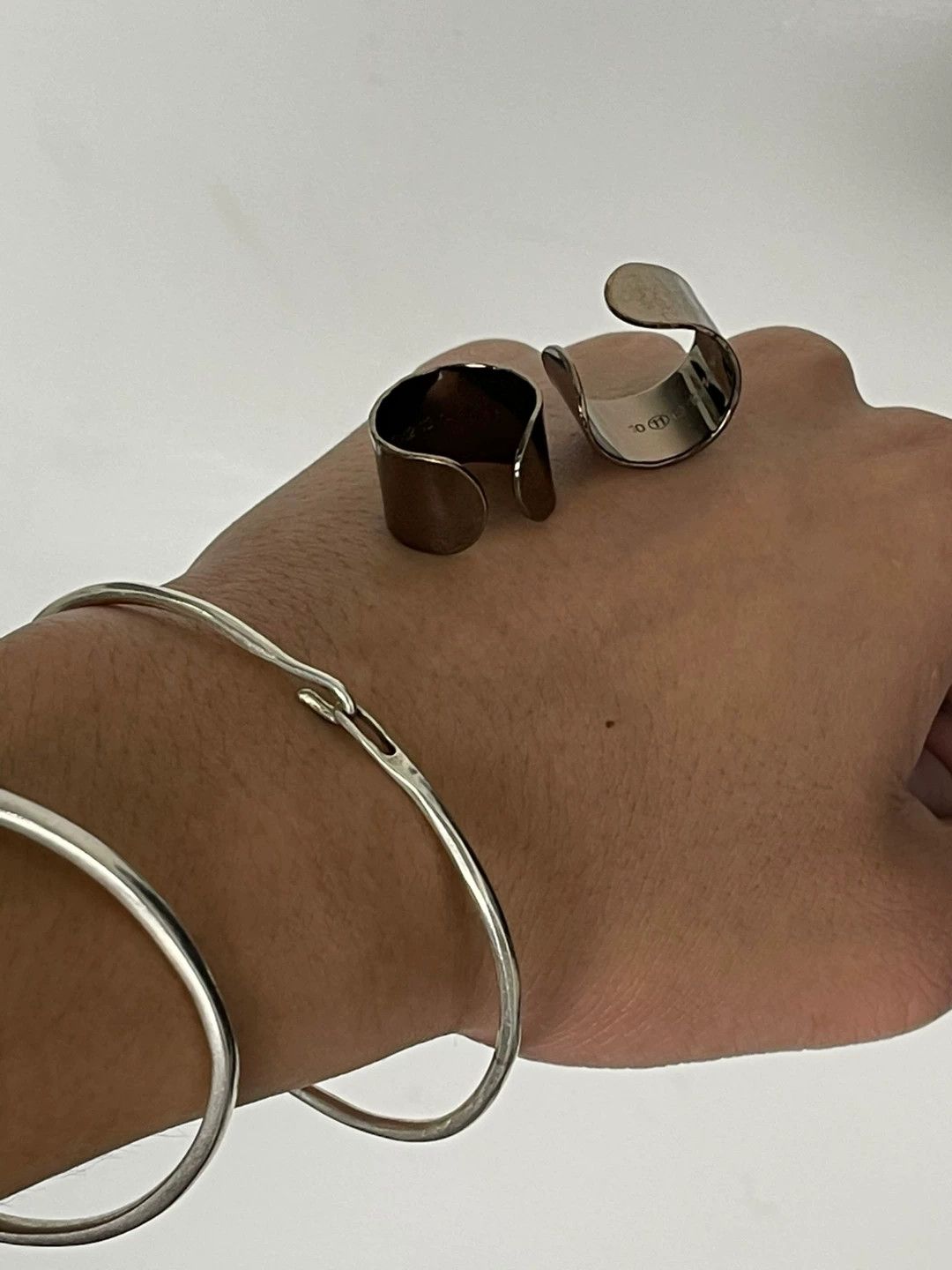 Maison Margiela Maison Martin Margiela Iron Gray Ring Size ONE SIZE - 2 Thumbnail
