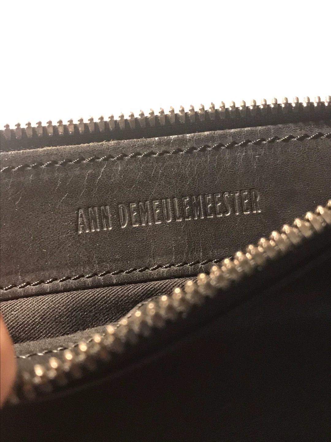 Ann Demeulemeester Ann Demeulemeester Leather Multi-Functional Bag Size ONE SIZE - 5 Thumbnail