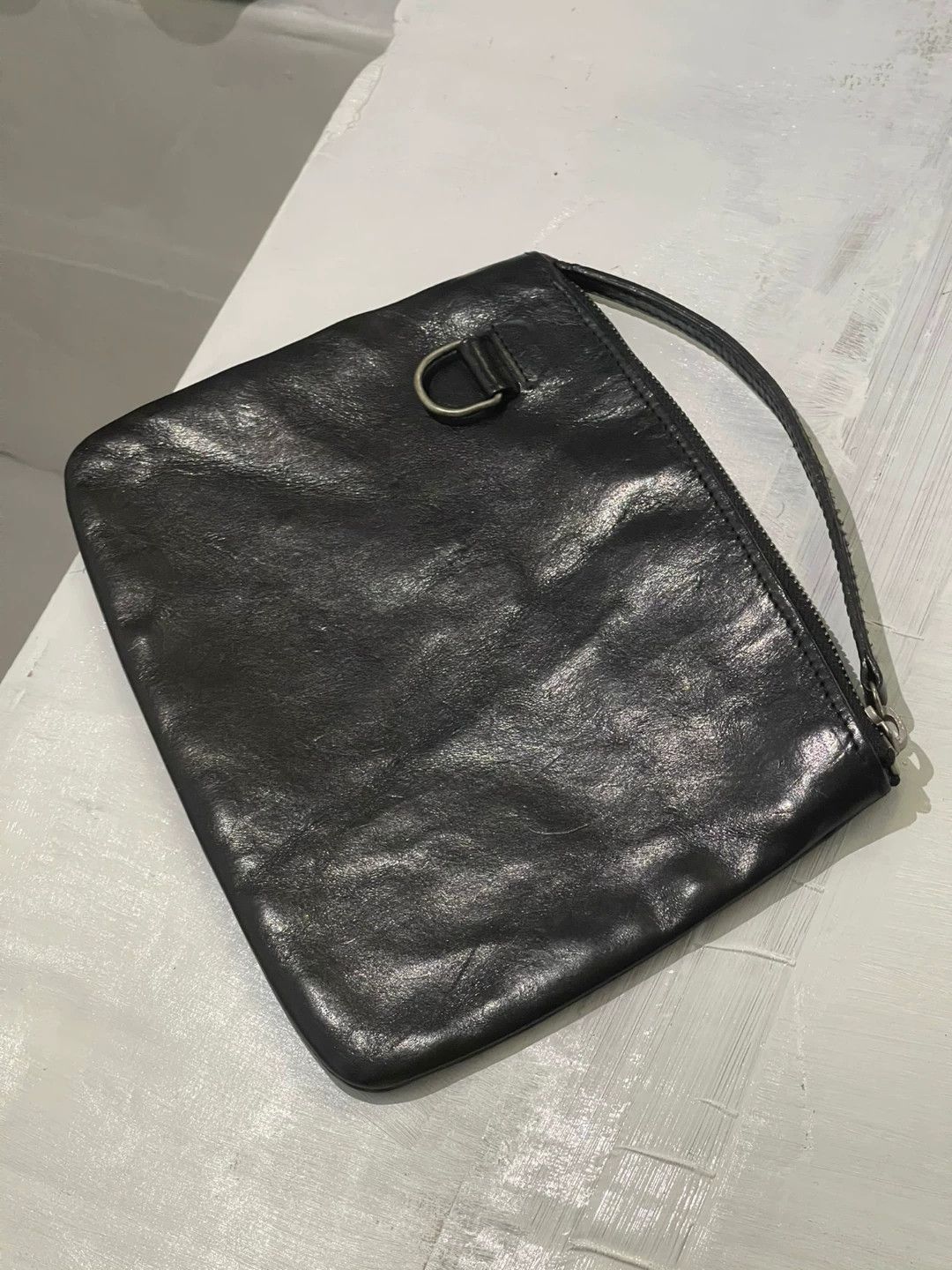 Ann Demeulemeester Ann Demeulemeester Leather Multi-Functional Bag Size ONE SIZE - 3 Thumbnail