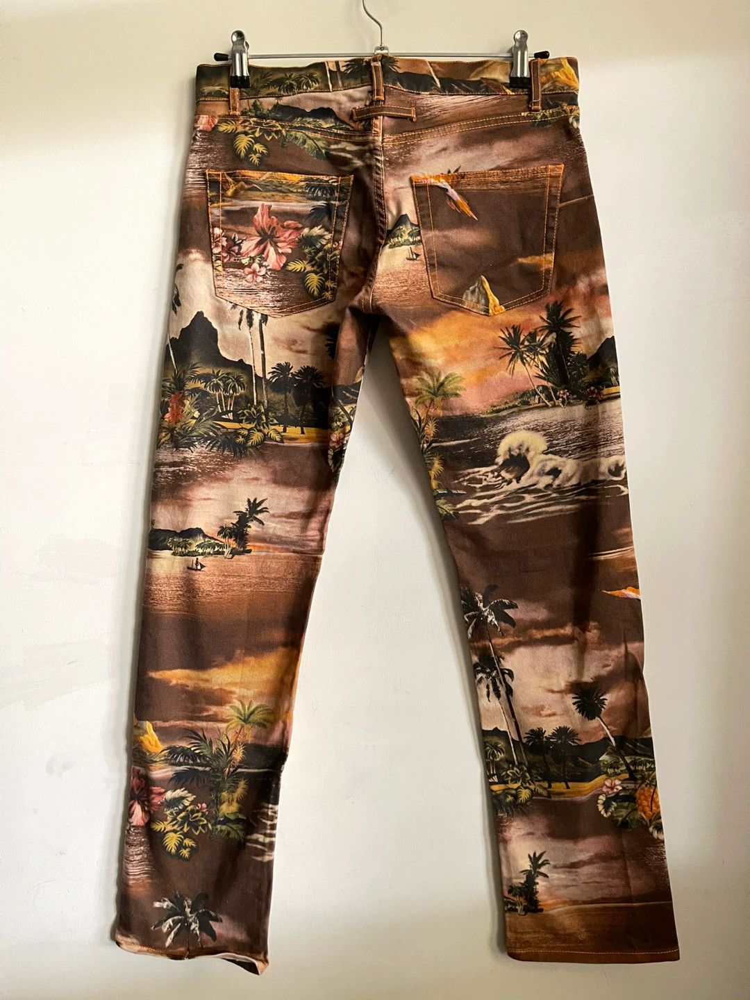 Jean Paul Gaultier Jean Paul Gaultier 12ss Beach Print Jeans Size US 30 / EU 46 - 3 Thumbnail