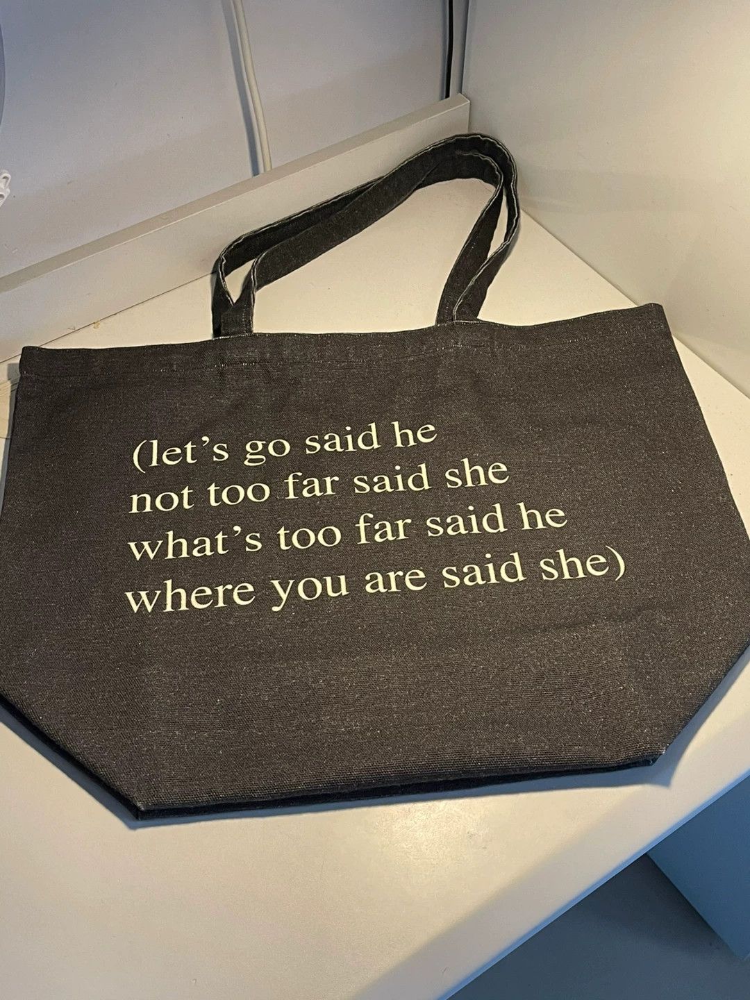 Ann Demeulemeester Ann Demeulemeester 2016 S/S Tanka Canvas Tote Size ONE SIZE - 4 Thumbnail