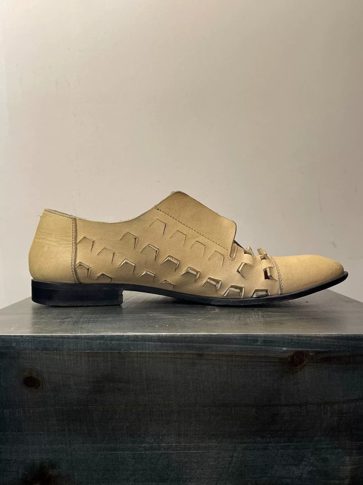 Maison Margiela Maison Martin Margiela Cut-Out Zipper Leather Shoes Size US 6 / EU 39 - 4 Thumbnail