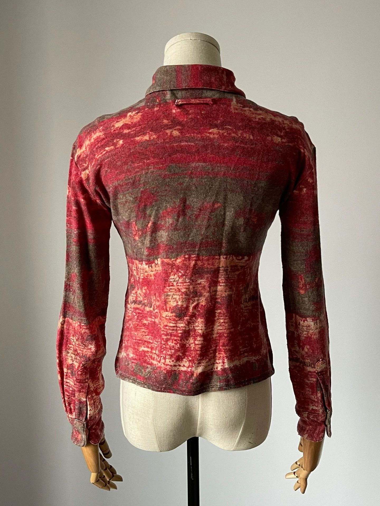 Jean Paul Gaultier Jean Paul Gaultier Wool Knit Jacket Size S / US 4 / IT 40 - 3 Thumbnail