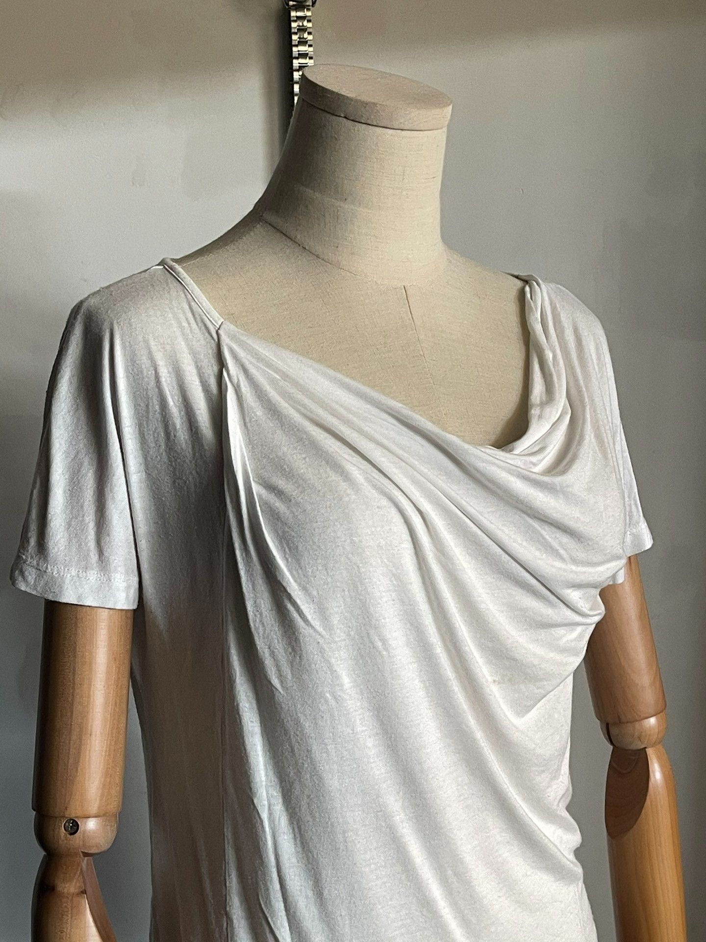 Dries Van Noten Dries Van Noten Modal Water Ripple Short Sleeve Top Size S / US 4 / IT 40 - 2 Thumbnail