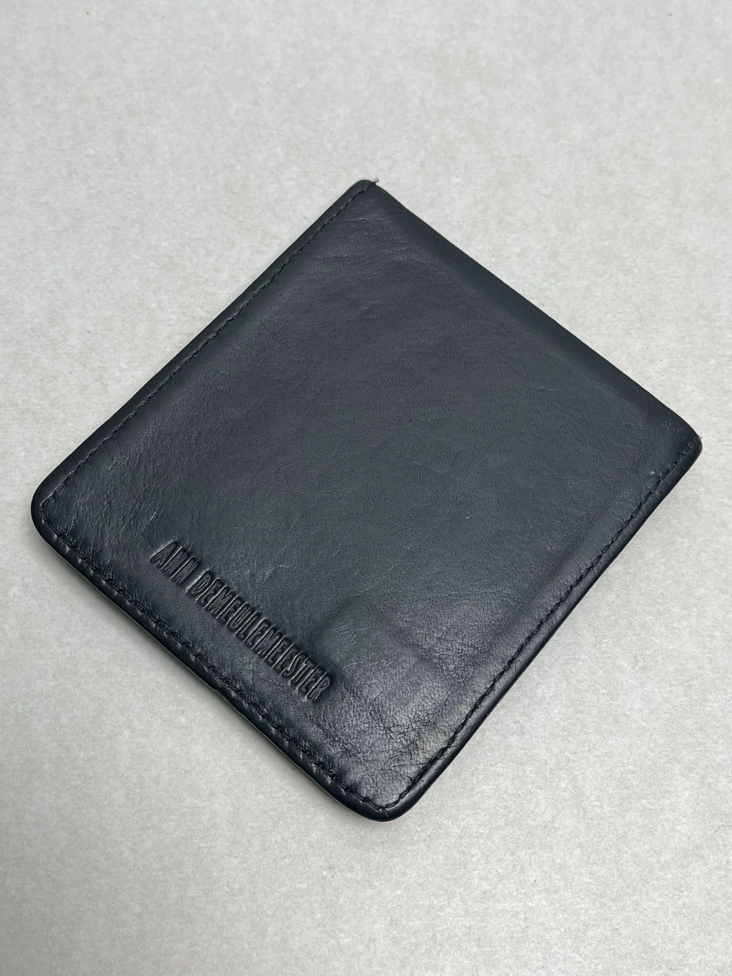 Ann Demeulemeester Ann Demeulemeester Leather Coin Purse Size ONE SIZE - 3 Thumbnail