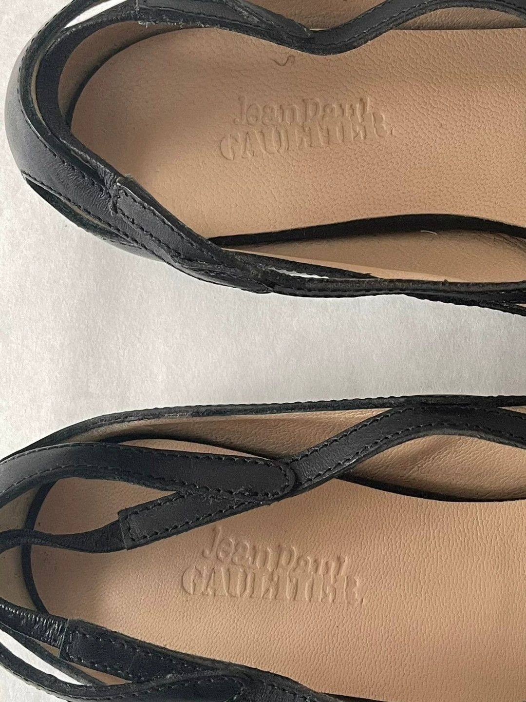 Jean Paul Gaultier Jean Paul GAULTIER Leather Flat Shoes Size US 6 / IT 36 - 4 Thumbnail
