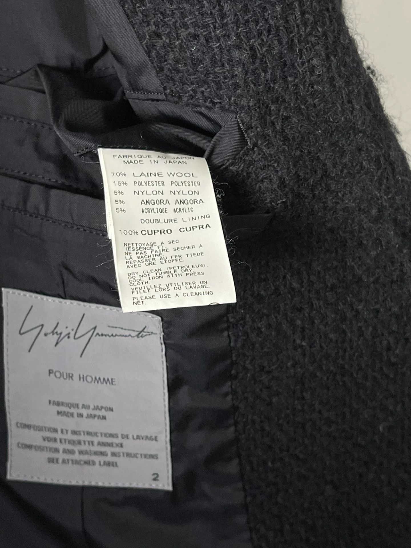 Yohji Yamamoto Yohji Yamamoto 13AW Knit Blazer Size US M / EU 48-50 / 2 - 5 Thumbnail