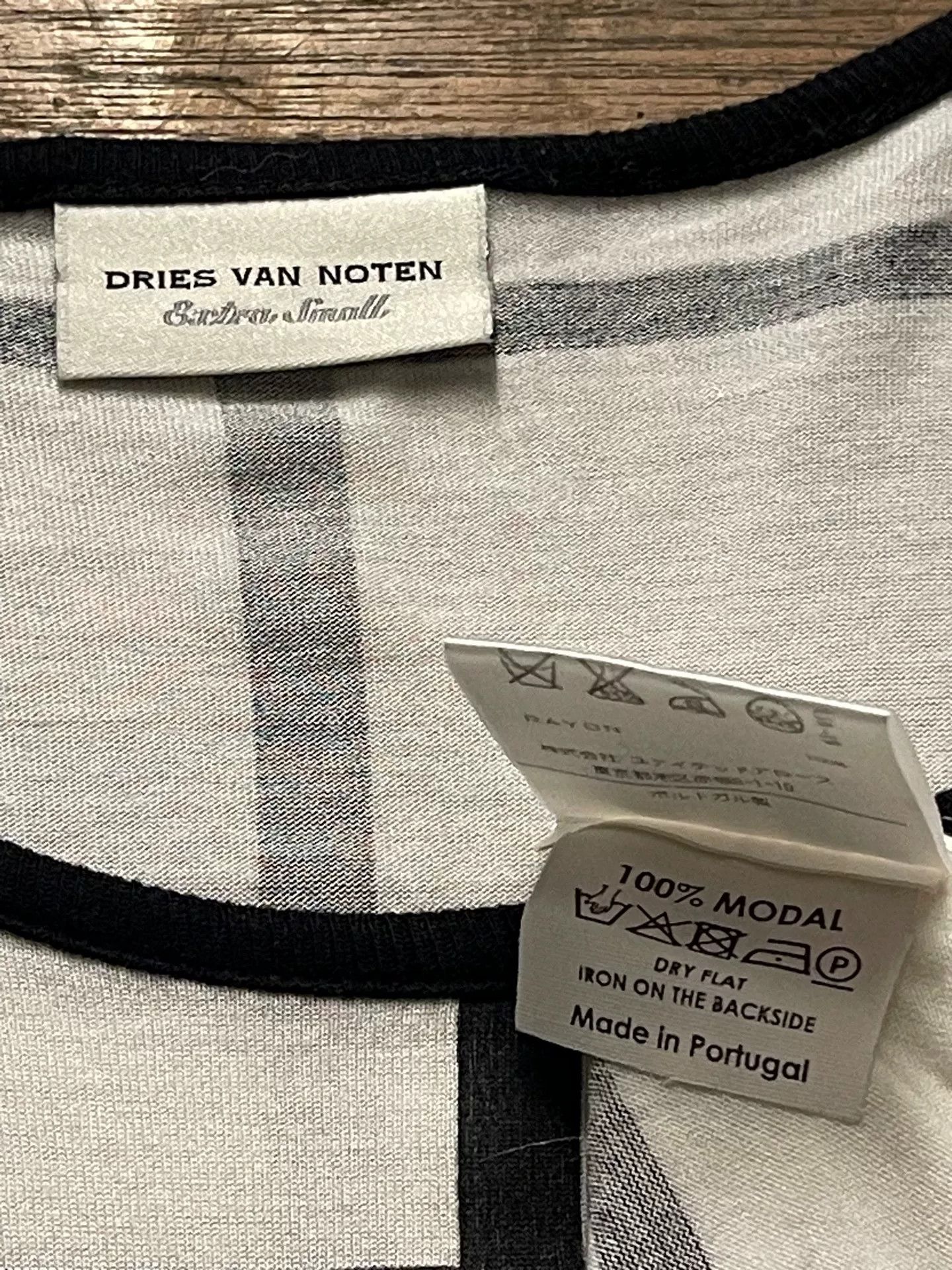 Dries Van Noten Dries Van Noten Modal Sleeveless T-shirt Size XS / US 0-2 / IT 36-38 - 4 Thumbnail