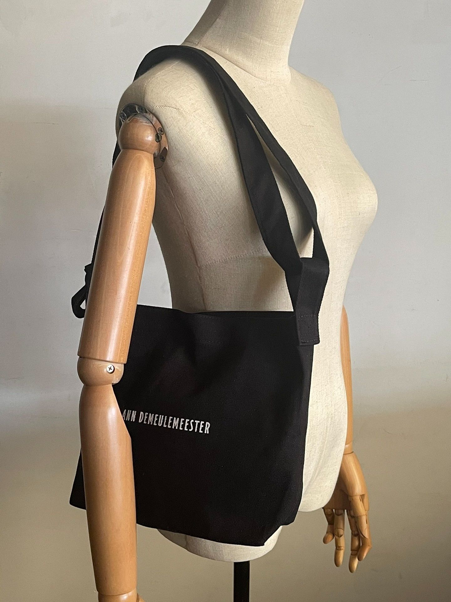 Ann Demeulemeester Ann Demeulemeester 2way Canvas Crossbody Bag Size ONE SIZE - 6 Thumbnail