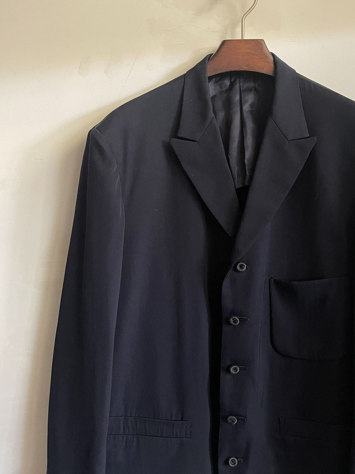 Y's for Men Yohji Yamamoto Early Wool Blazer Size US M / EU 48-50 / 2 - 4 Thumbnail