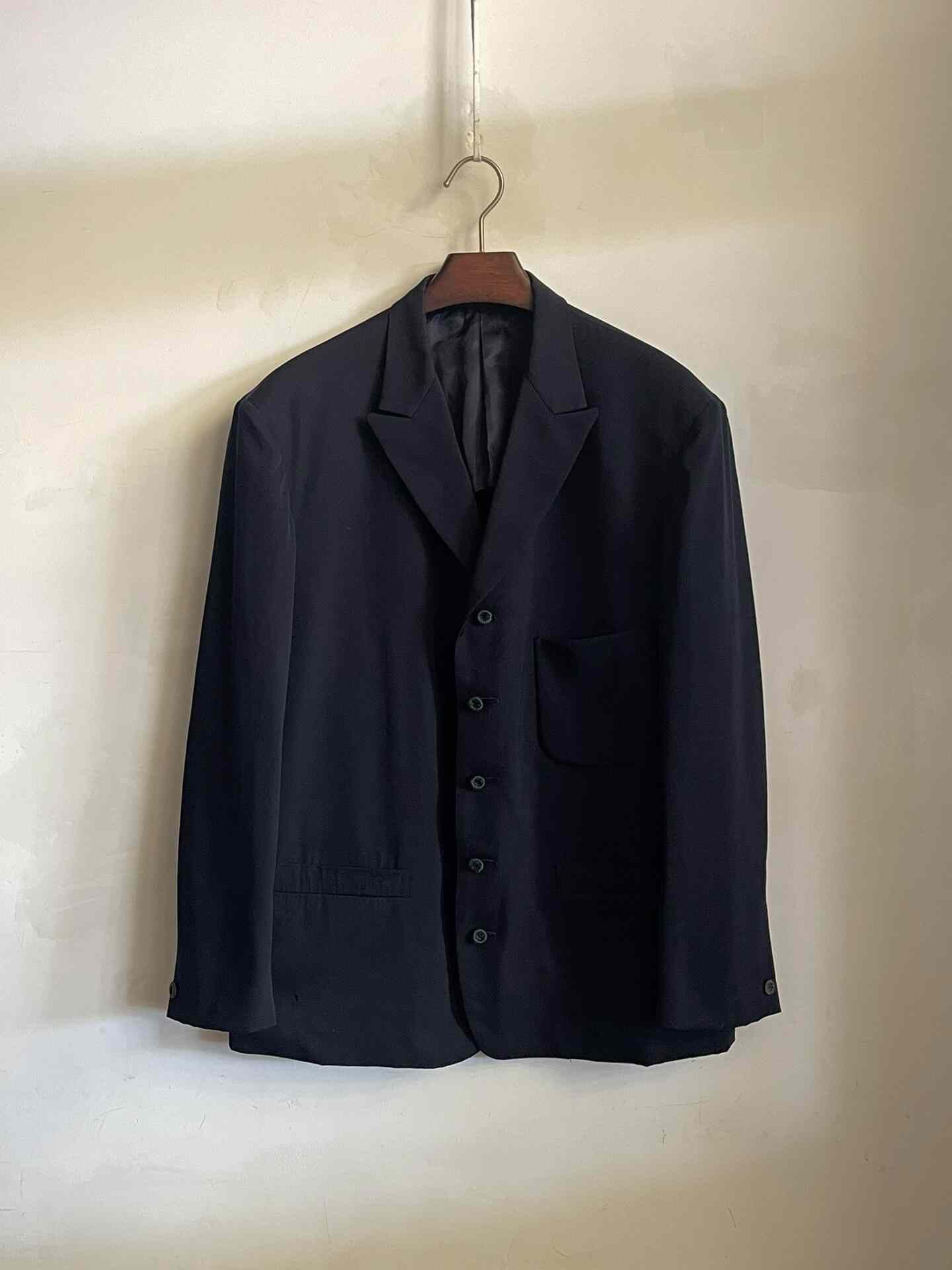 Y's for Men Yohji Yamamoto Early Wool Blazer Size US M / EU 48-50 / 2 - 3 Thumbnail