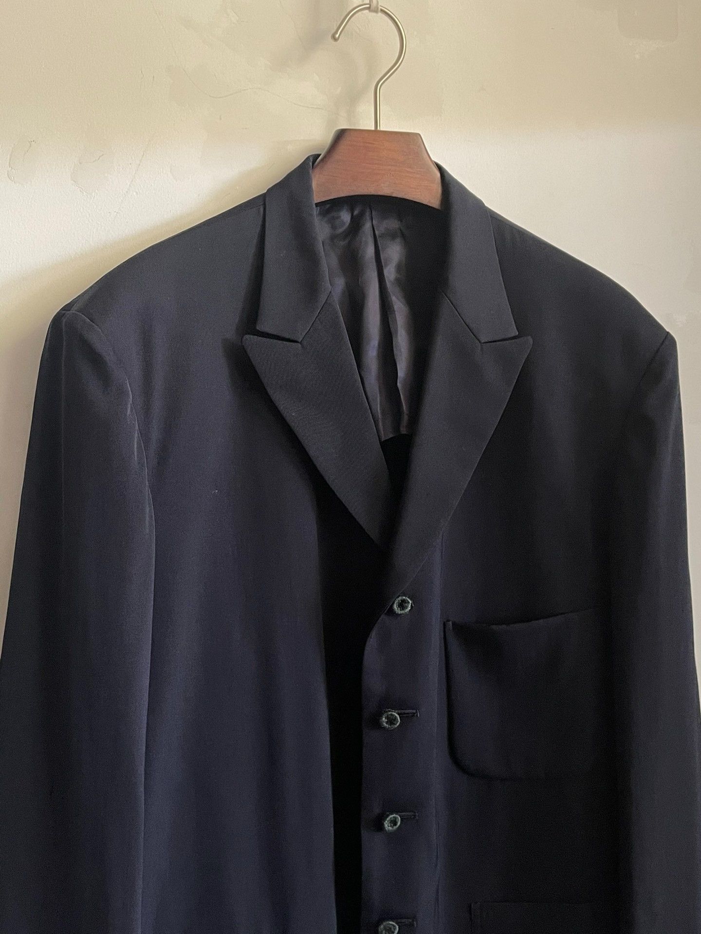 Y's for Men Yohji Yamamoto Early Wool Blazer Size US M / EU 48-50 / 2 - 5 Thumbnail