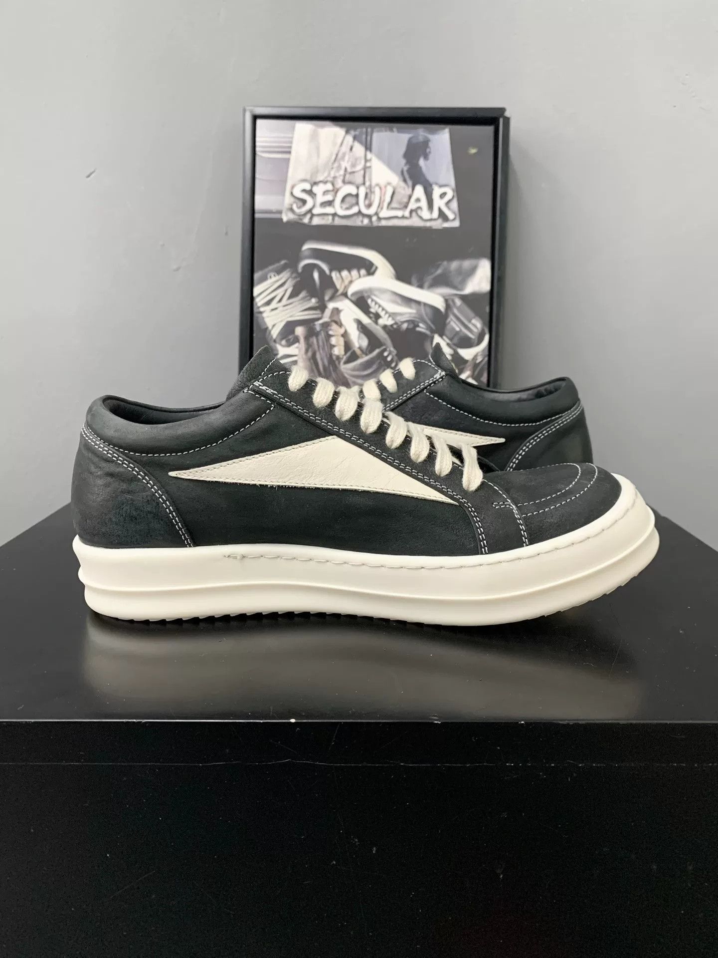 Rick Owens Rick Owens 24SS Main Line Low-Top Sneakers Size US 6 / IT 36 - 5 Thumbnail
