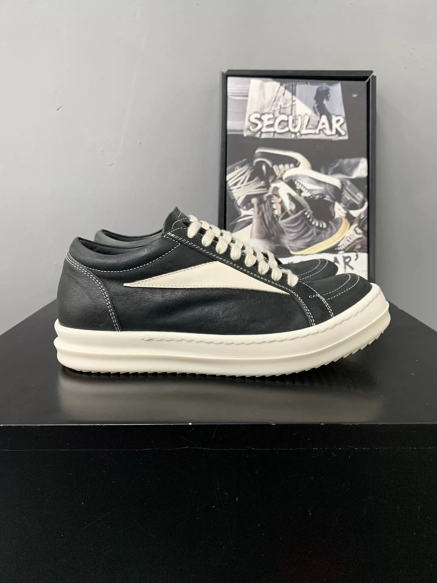 Rick Owens Rick Owens 24SS Main Line Low-Top Sneakers Size US 6 / IT 36 - 4 Thumbnail