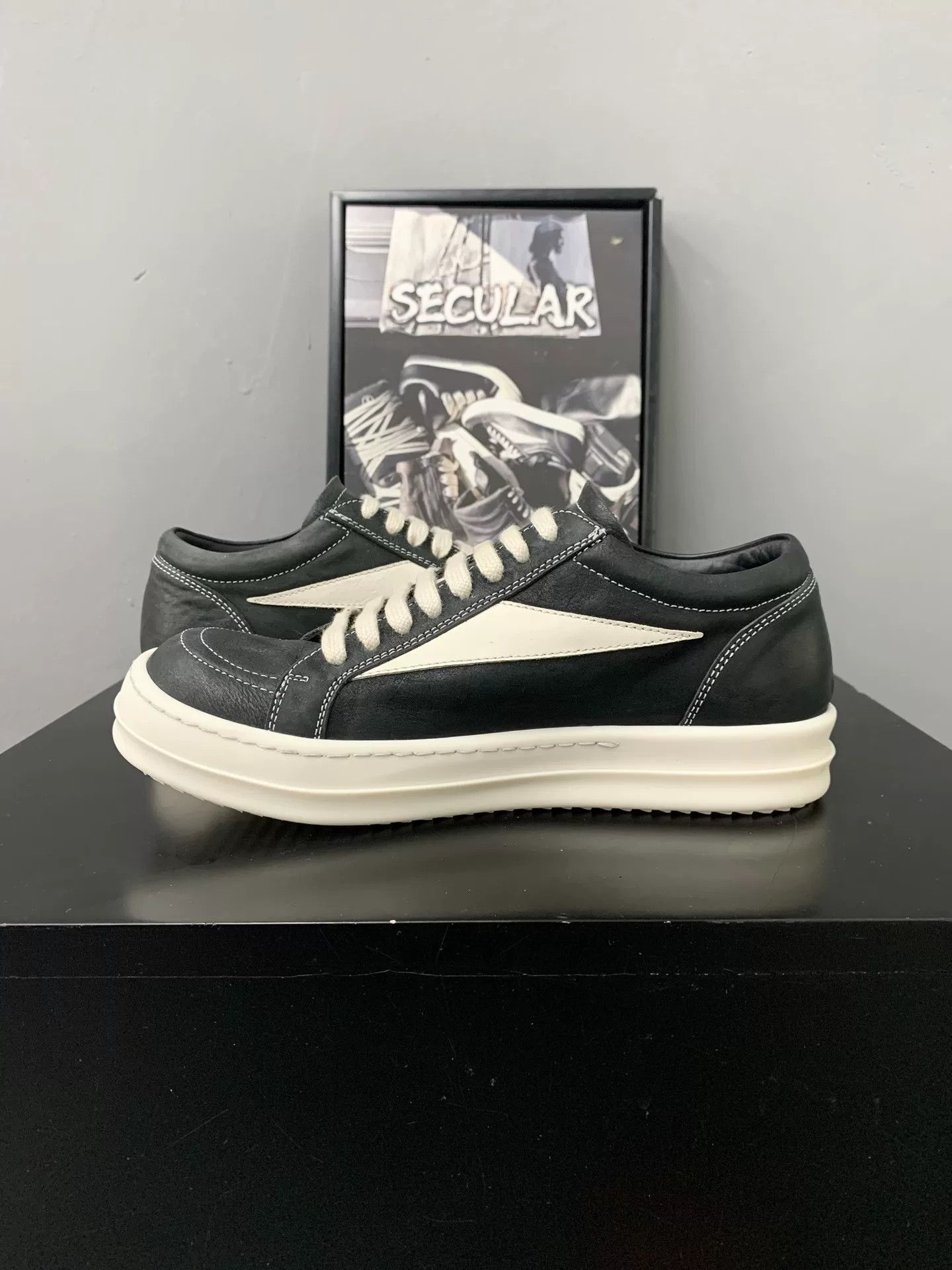 Rick Owens Rick Owens 24SS Main Line Low-Top Sneakers Size US 6 / IT 36 - 6 Thumbnail