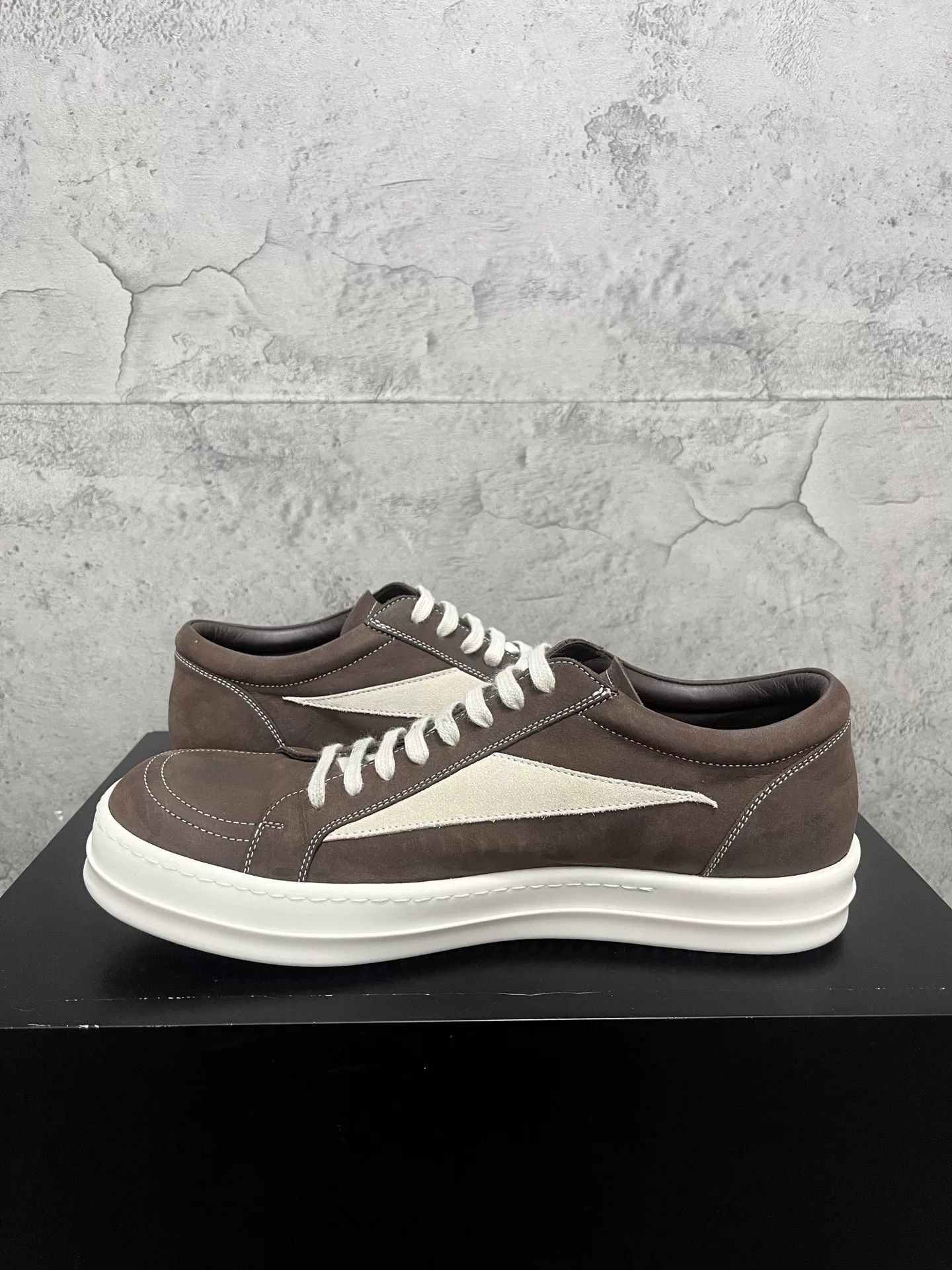 Rick Owens Rick Owens Low-Top Leather Sneakers Size US 10 / EU 43 - 5 Thumbnail