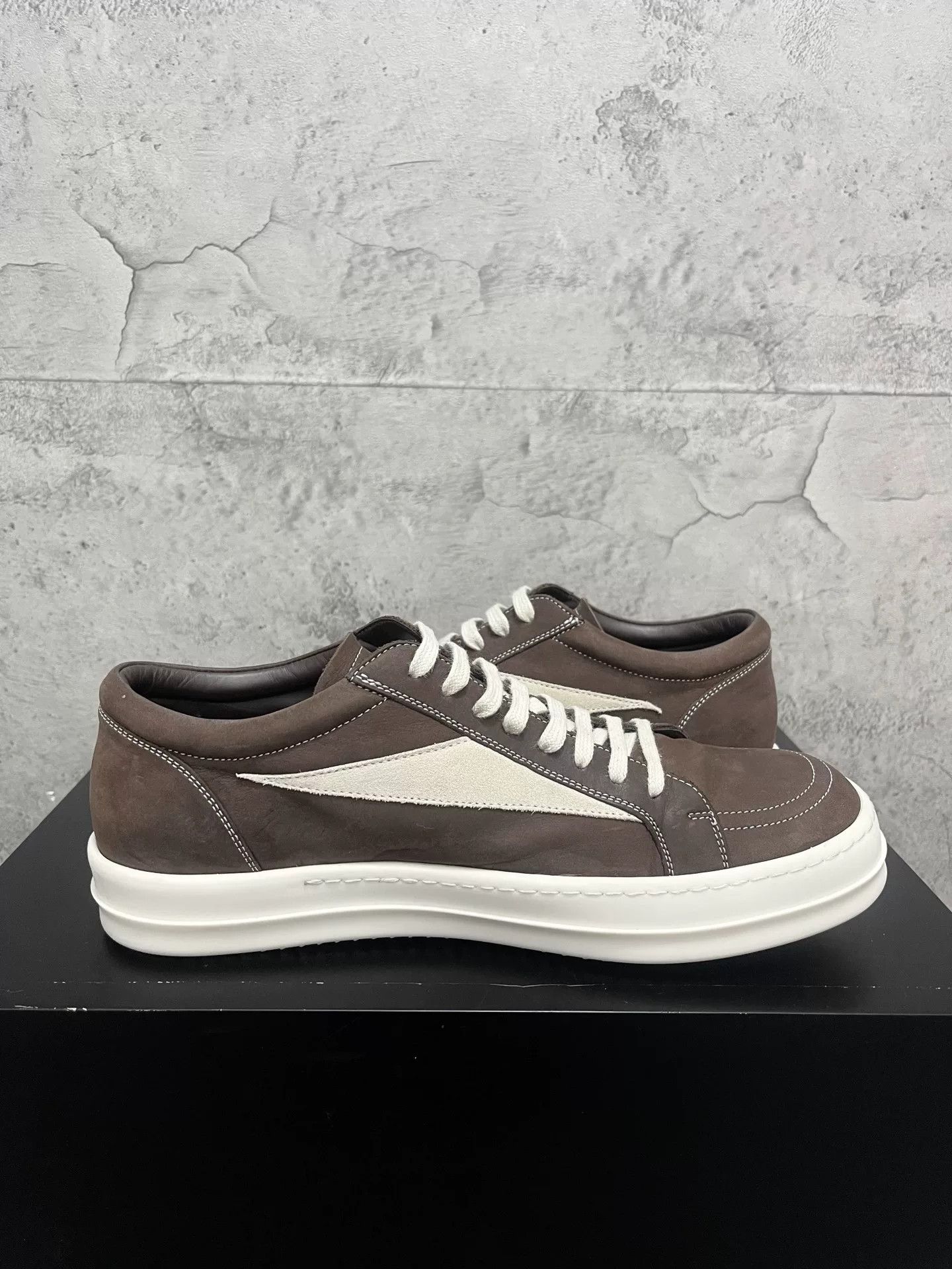 Rick Owens Rick Owens Low-Top Leather Sneakers Size US 10 / EU 43 - 6 Thumbnail