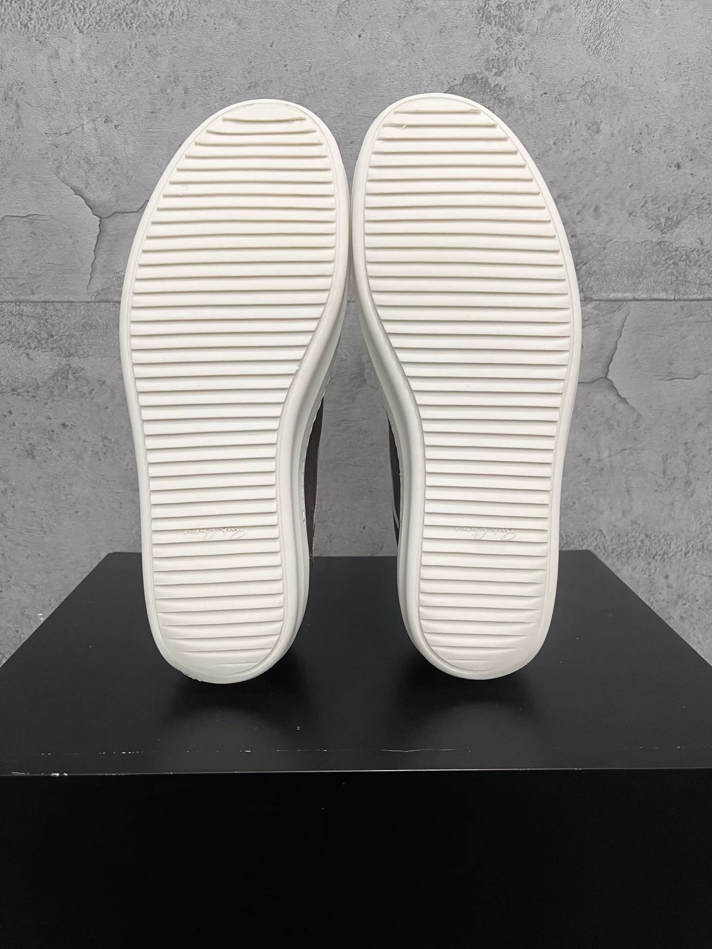 Rick Owens Rick Owens Low-Top Leather Sneakers Size US 10 / EU 43 - 8 Thumbnail
