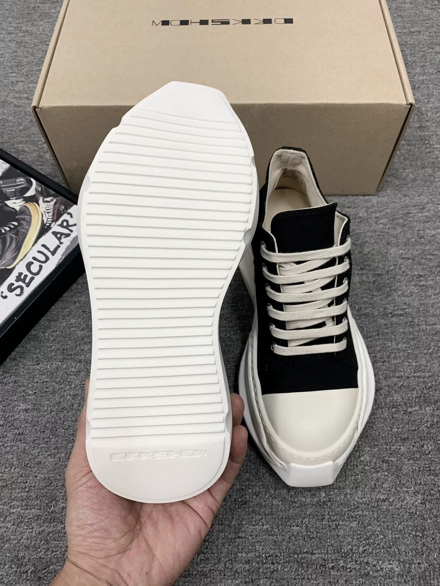 Rick Owens Rick Owens Tank Sole Women's Sneakers Size US 7 / IT 37 - 8 Thumbnail