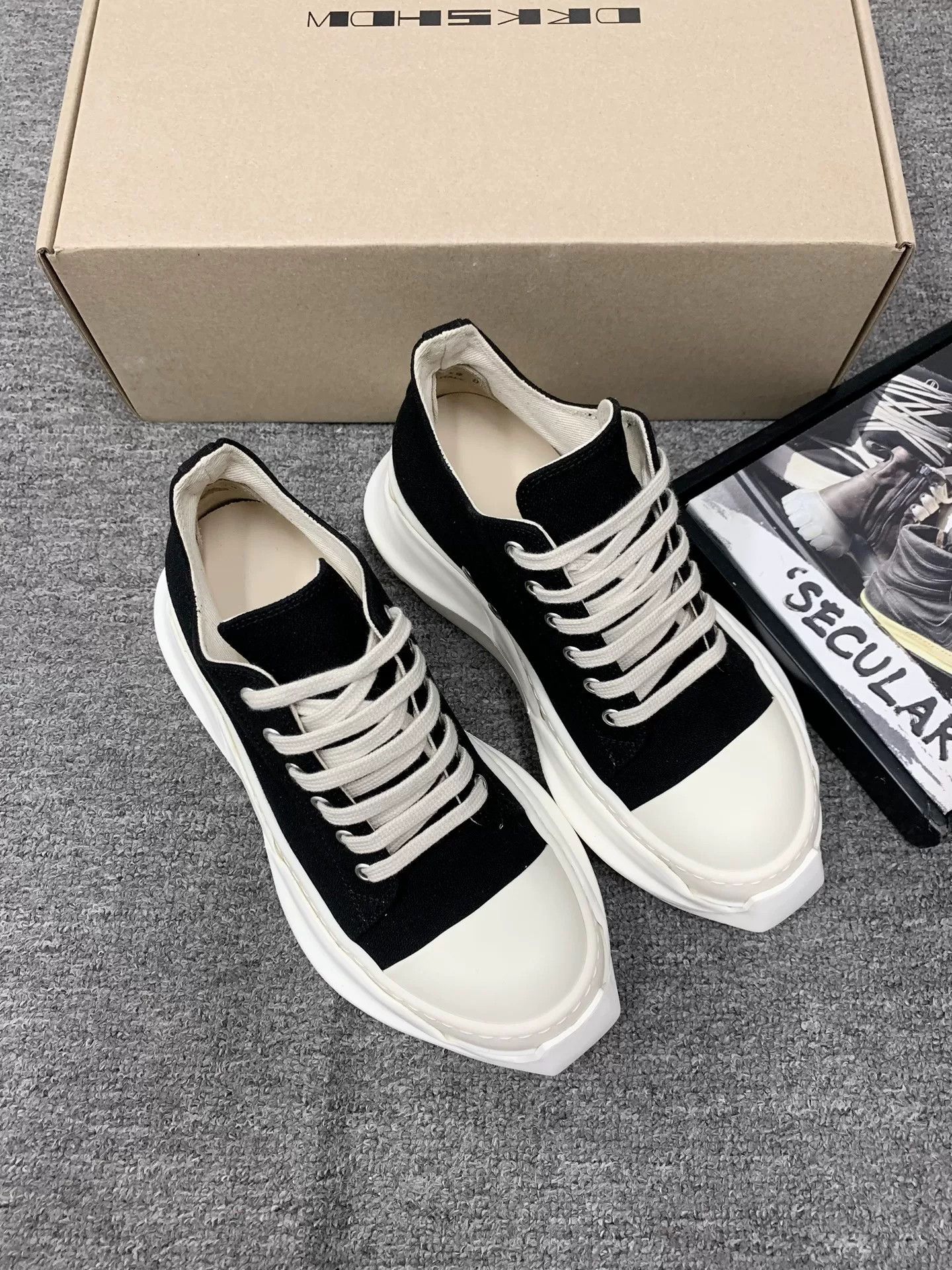 Rick Owens Rick Owens Tank Sole Women's Sneakers Size US 7 / IT 37 - 4 Thumbnail