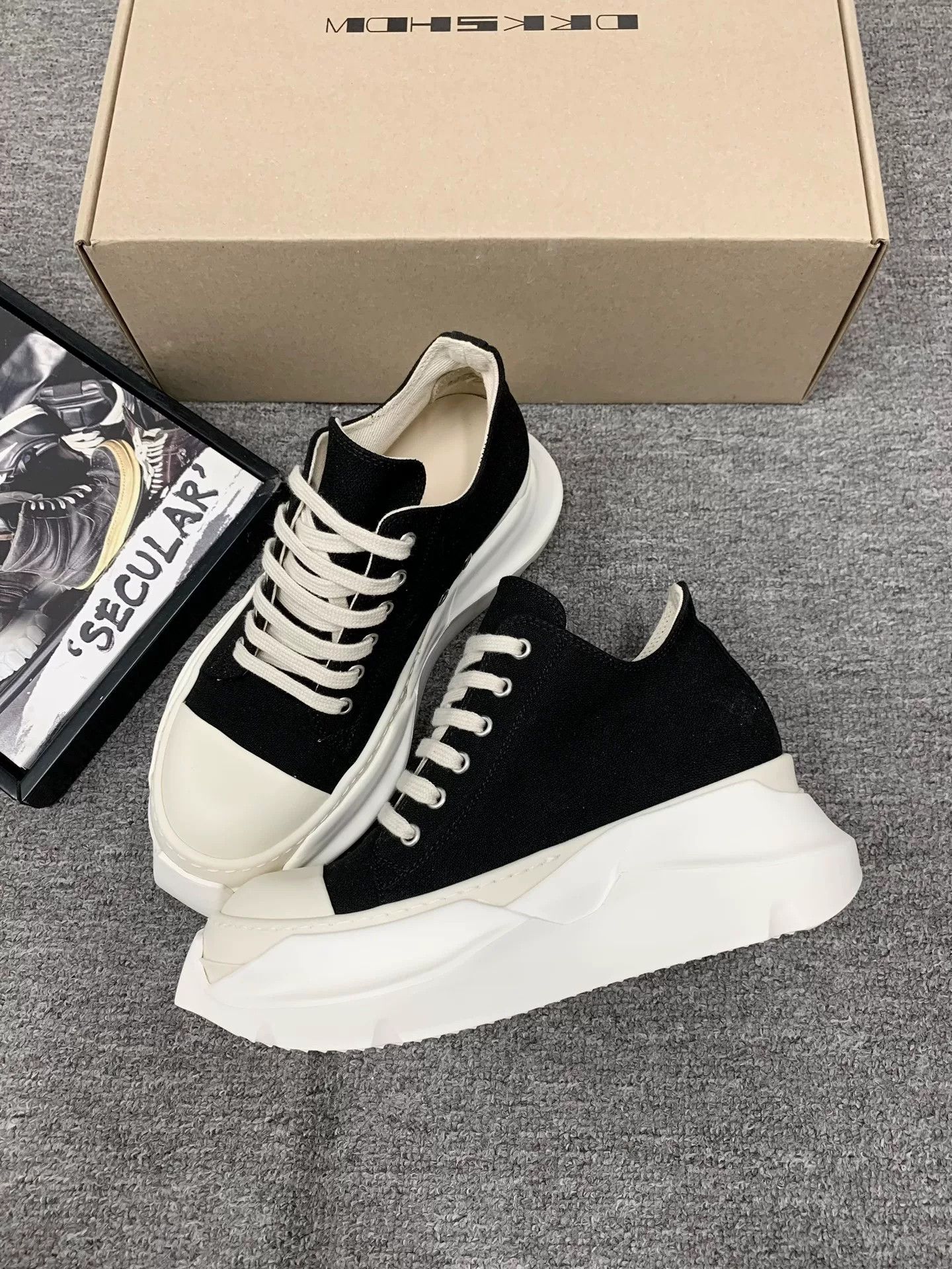 Rick Owens Rick Owens Tank Sole Women's Sneakers Size US 7 / IT 37 - 2 Thumbnail