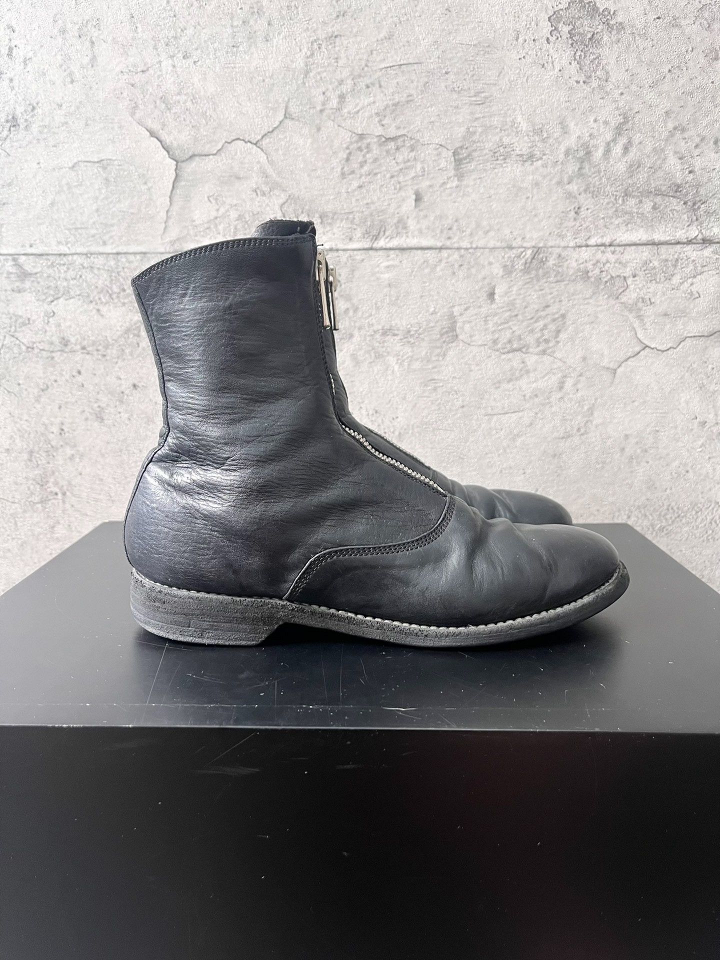 Guidi Guidi 210 Women's Soft Horse Leather Ankle Boots Size US 5 / IT 35 - 3 Thumbnail