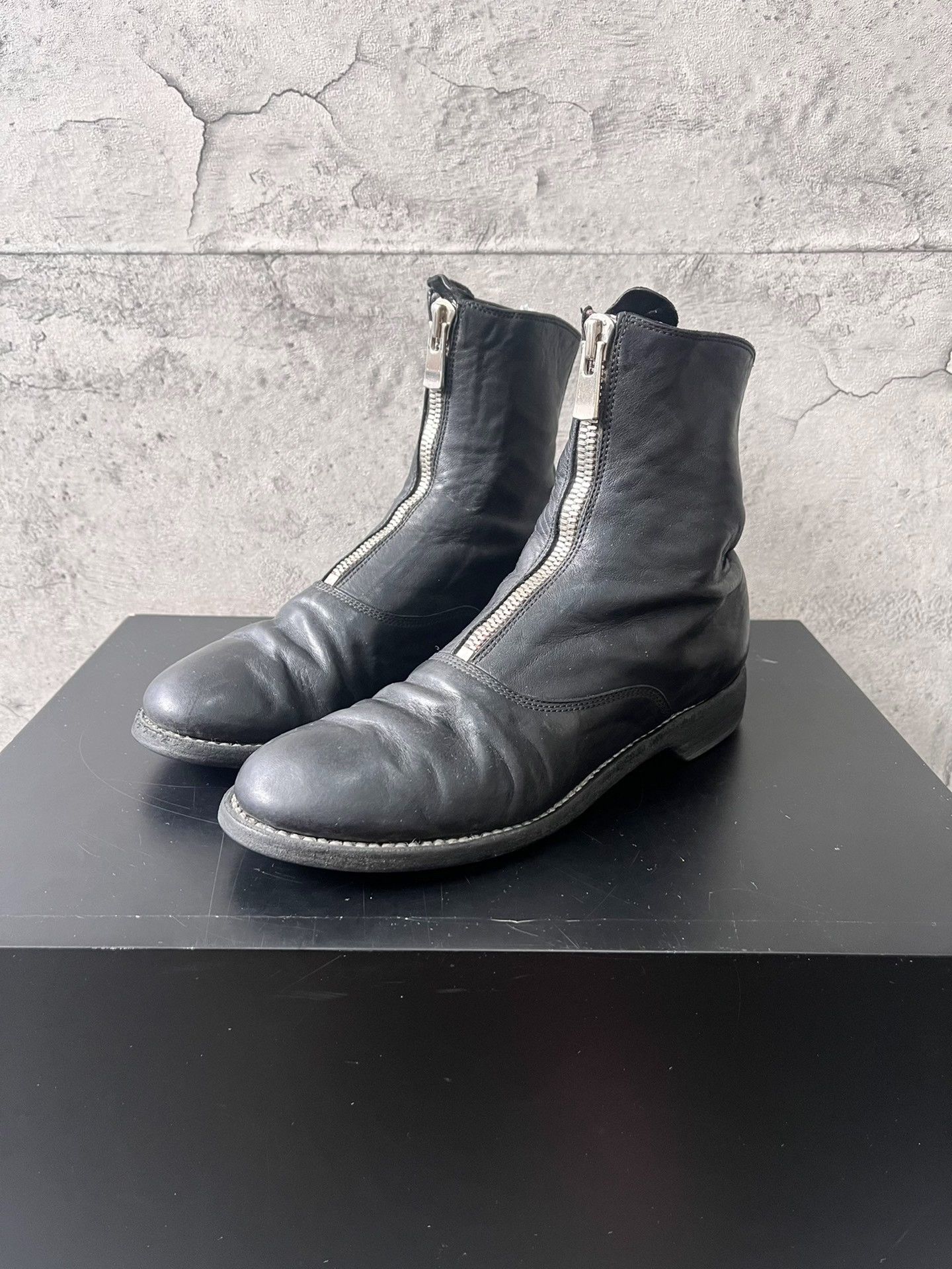 Guidi Guidi 210 Women's Soft Horse Leather Ankle Boots Size US 5 / IT 35 - 2 Thumbnail