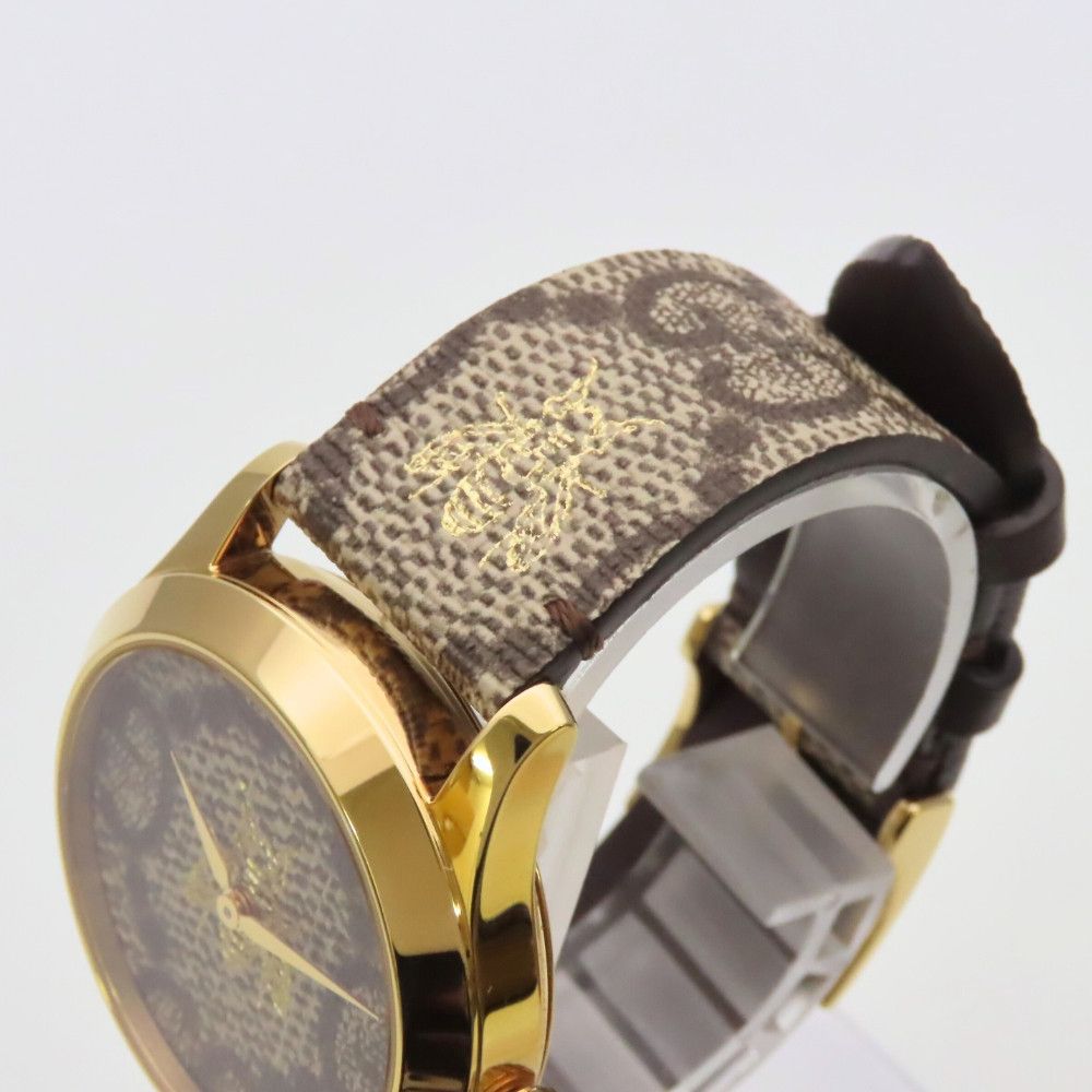 Gucci Gucci Gucci G timeless bee Stainless Steel Metal Quartz 126.4 DUTY FREE for USA Size ONE SIZE - 9 Thumbnail